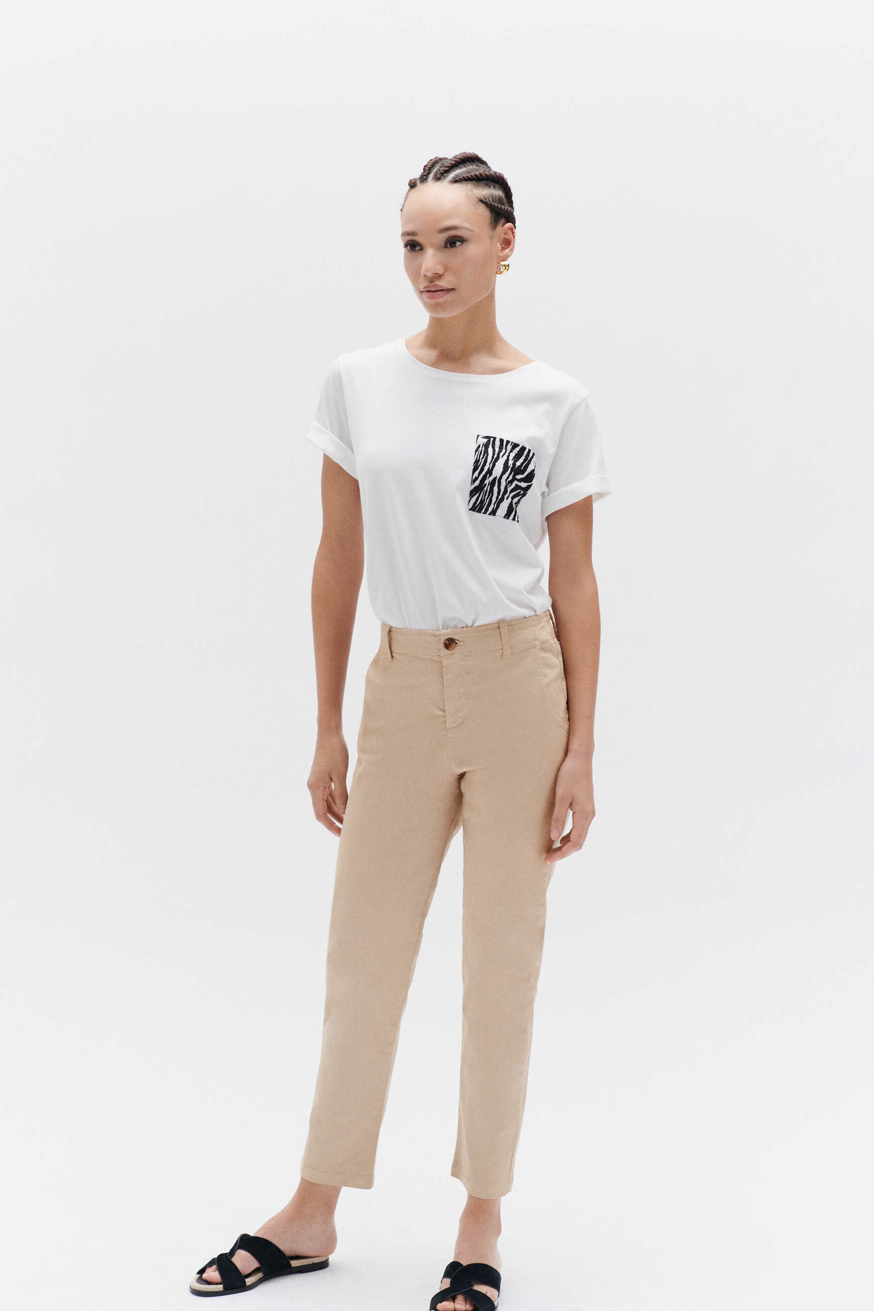pantalon melody taupe femme pantalon melody taupe femme