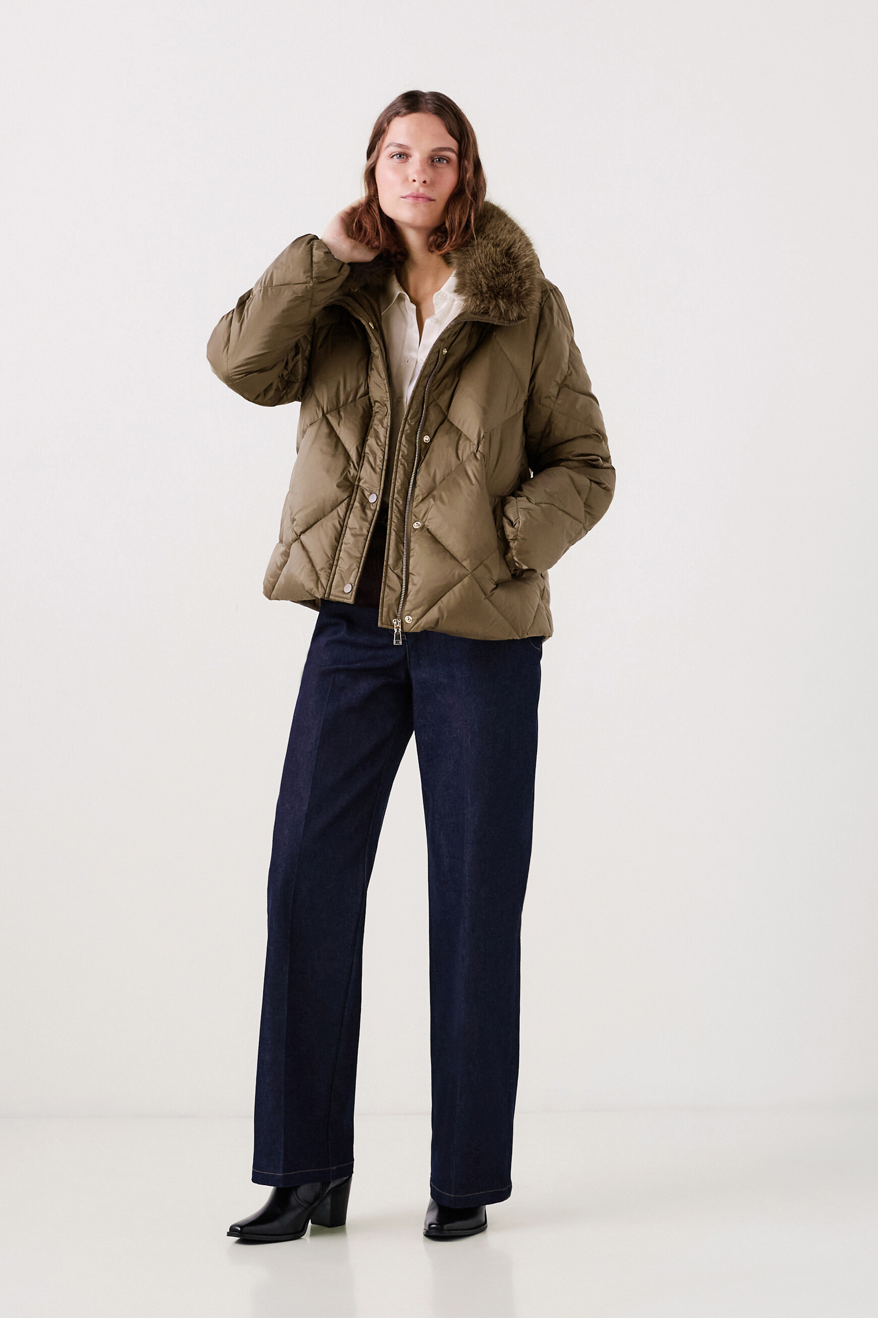 Mantel gavony maulwurfsgrau damen