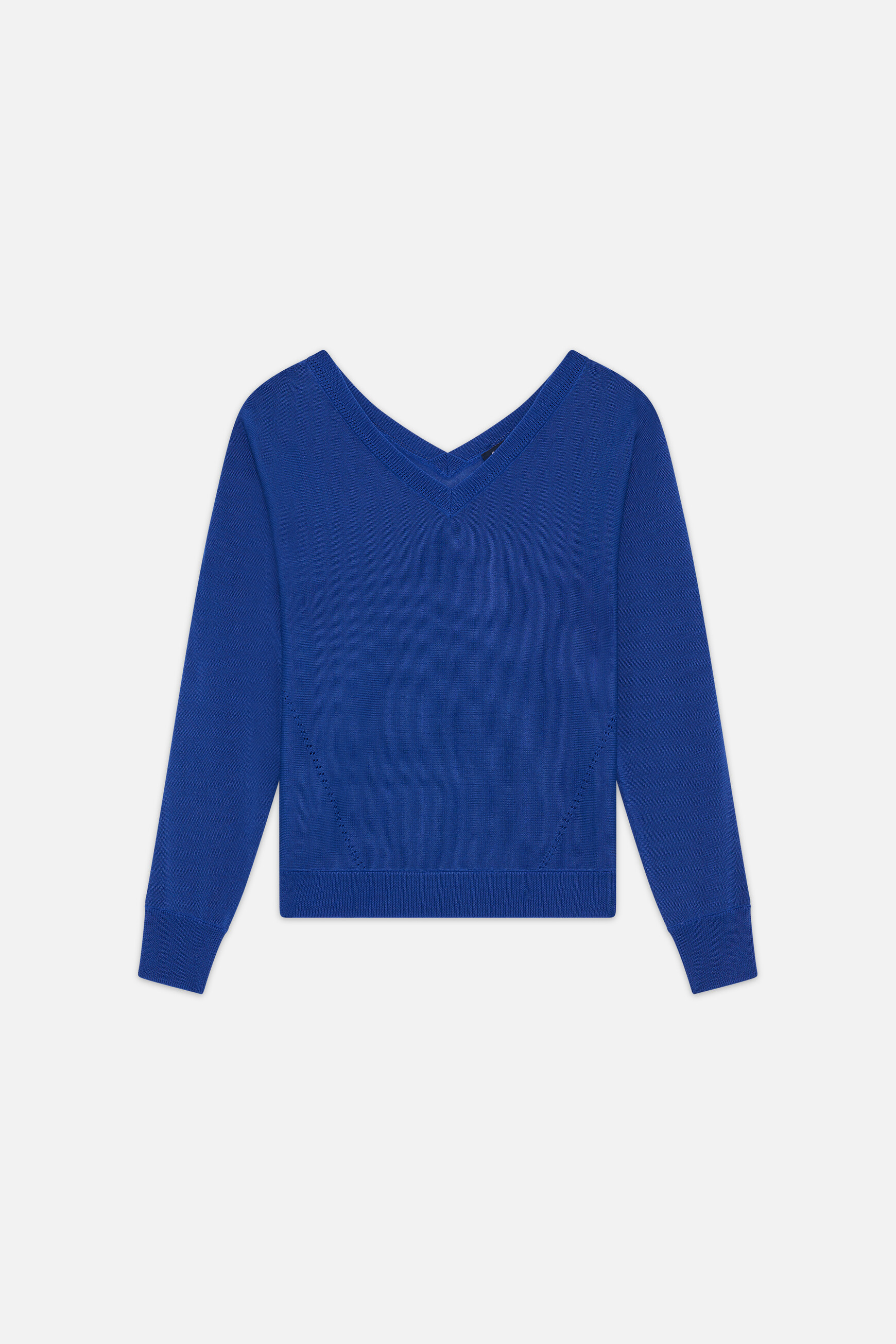 Pull Mcallista bleu electrique femme
