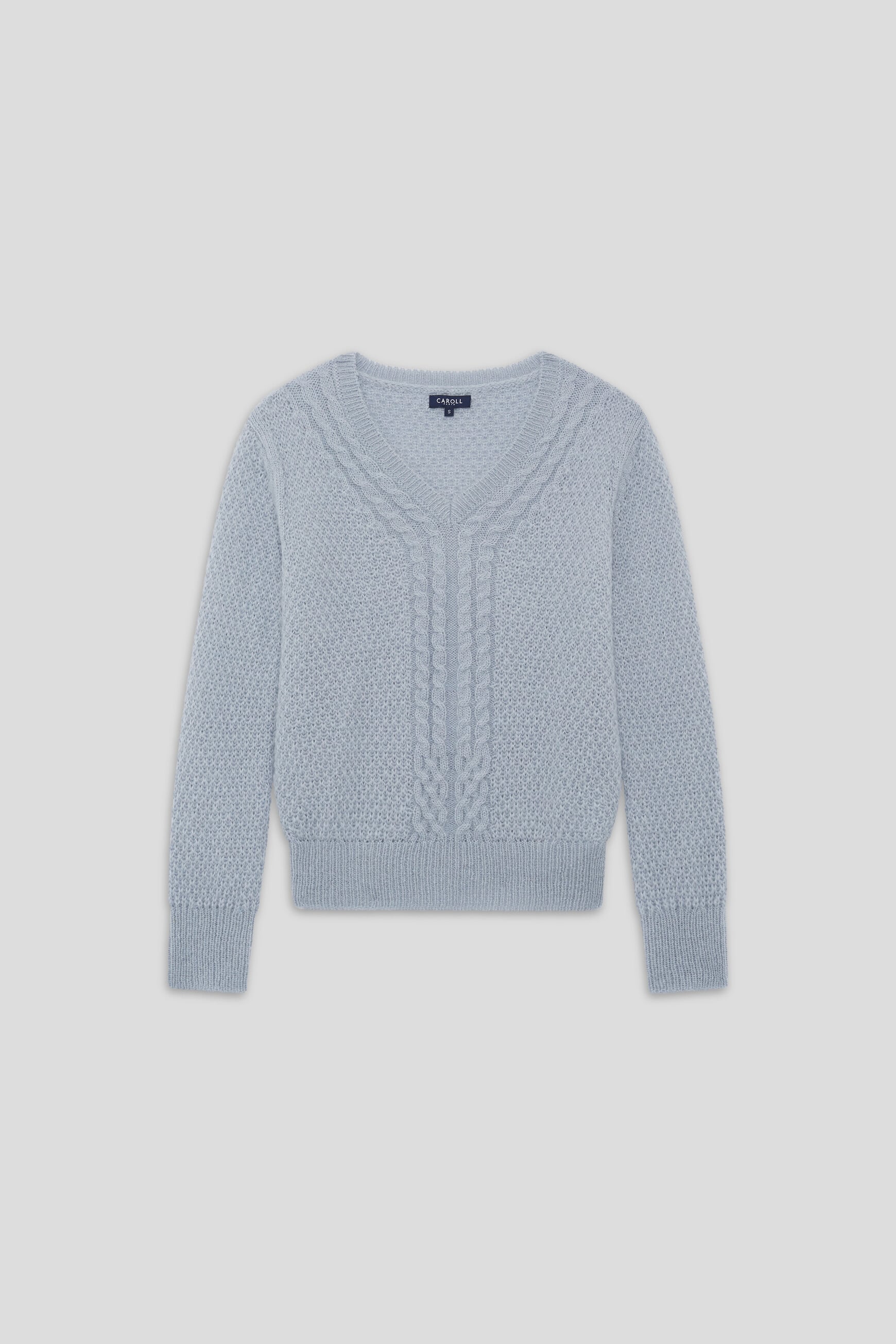 Mvictorine sweater pastel blue woman