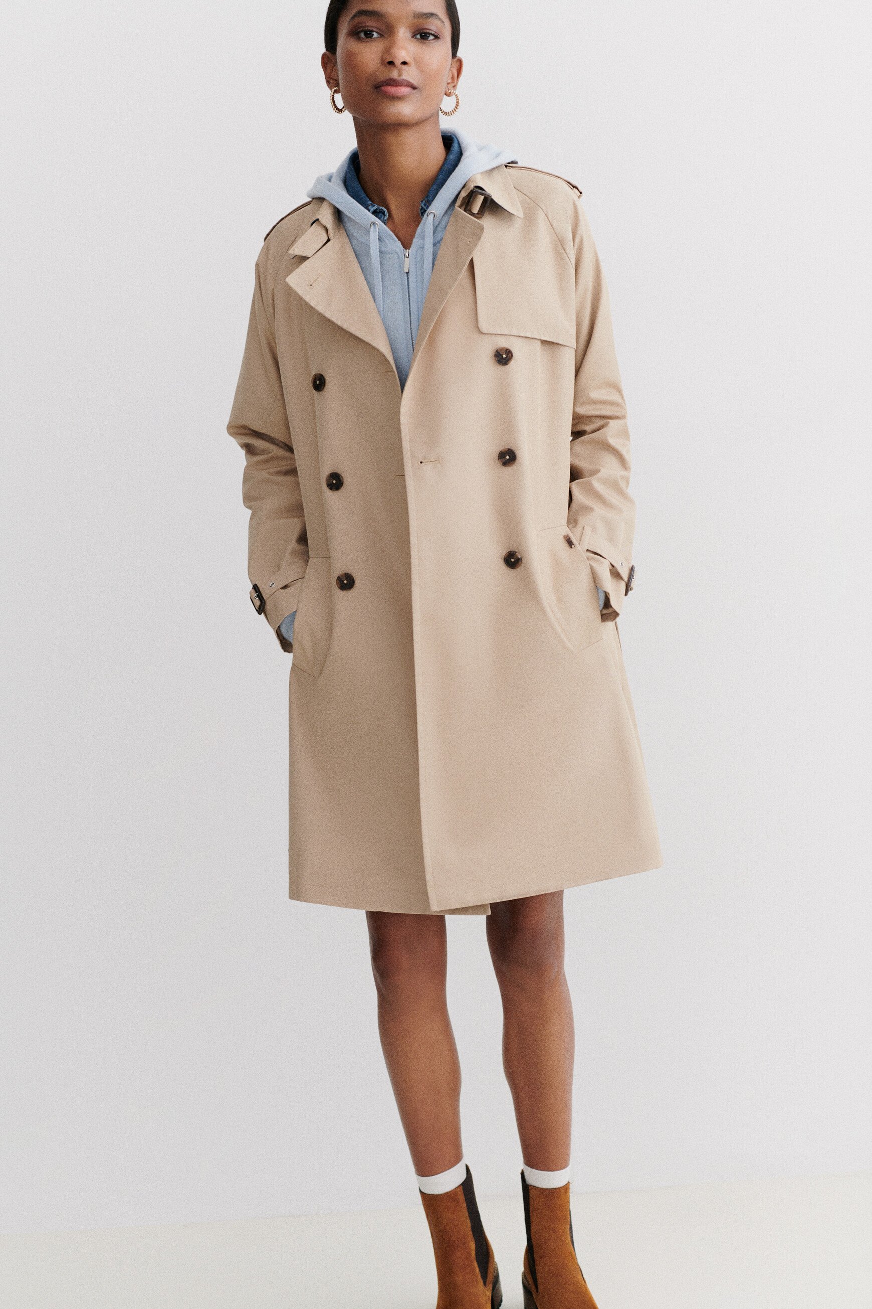 huis Eigenaardig Doe alles met mijn kracht Trenchcoat Max beige vrouw | Caroll