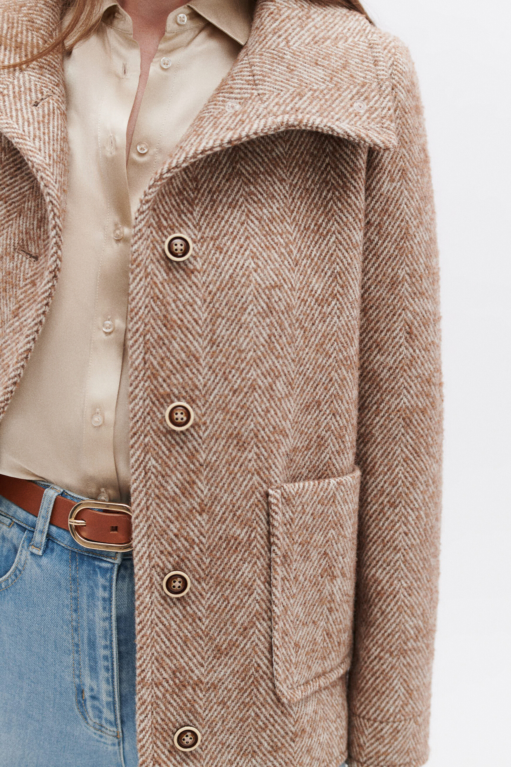 manteau goa marron cognac femme Manteau goa marron cognac femme