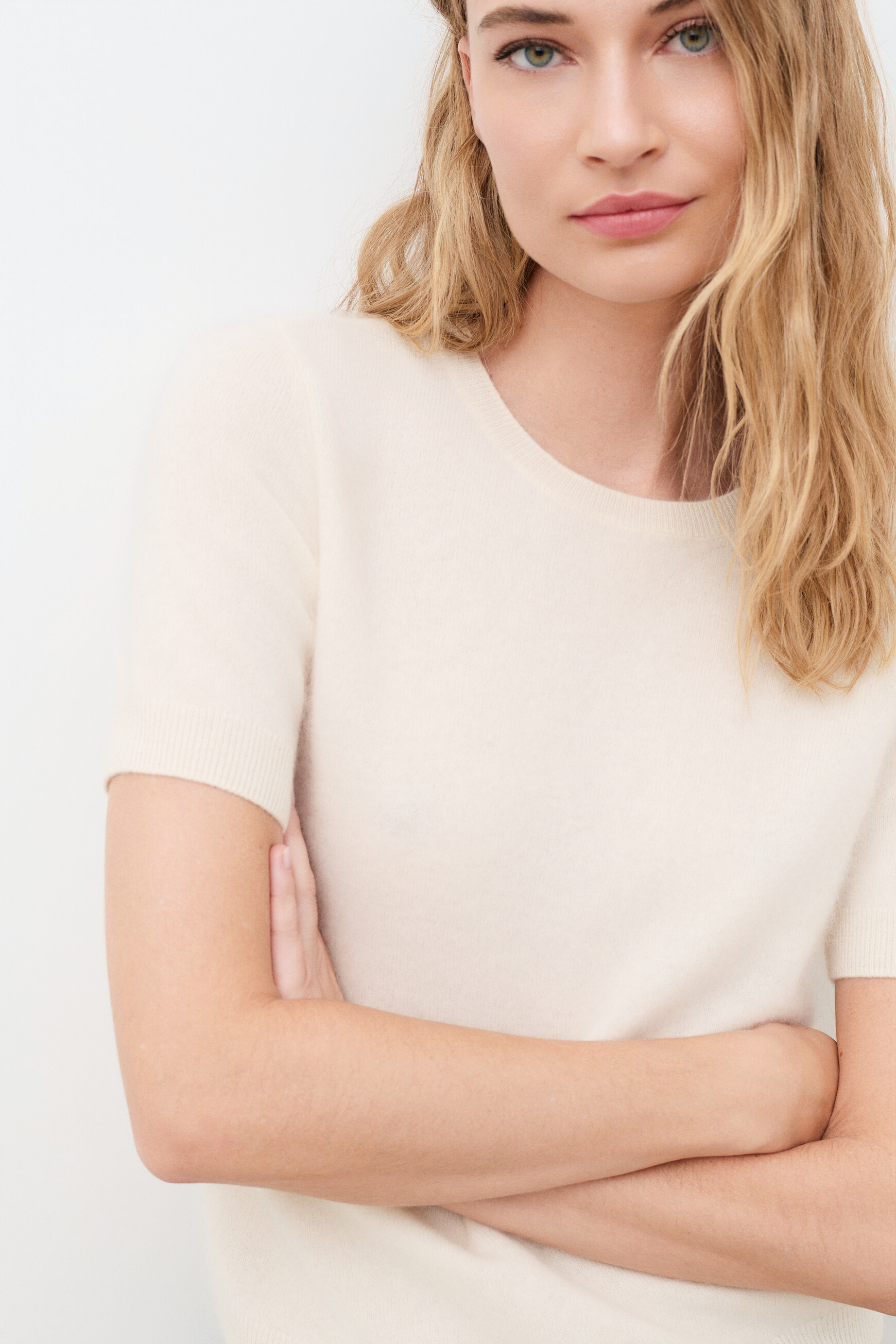 Mvalentine sweater ecru woman