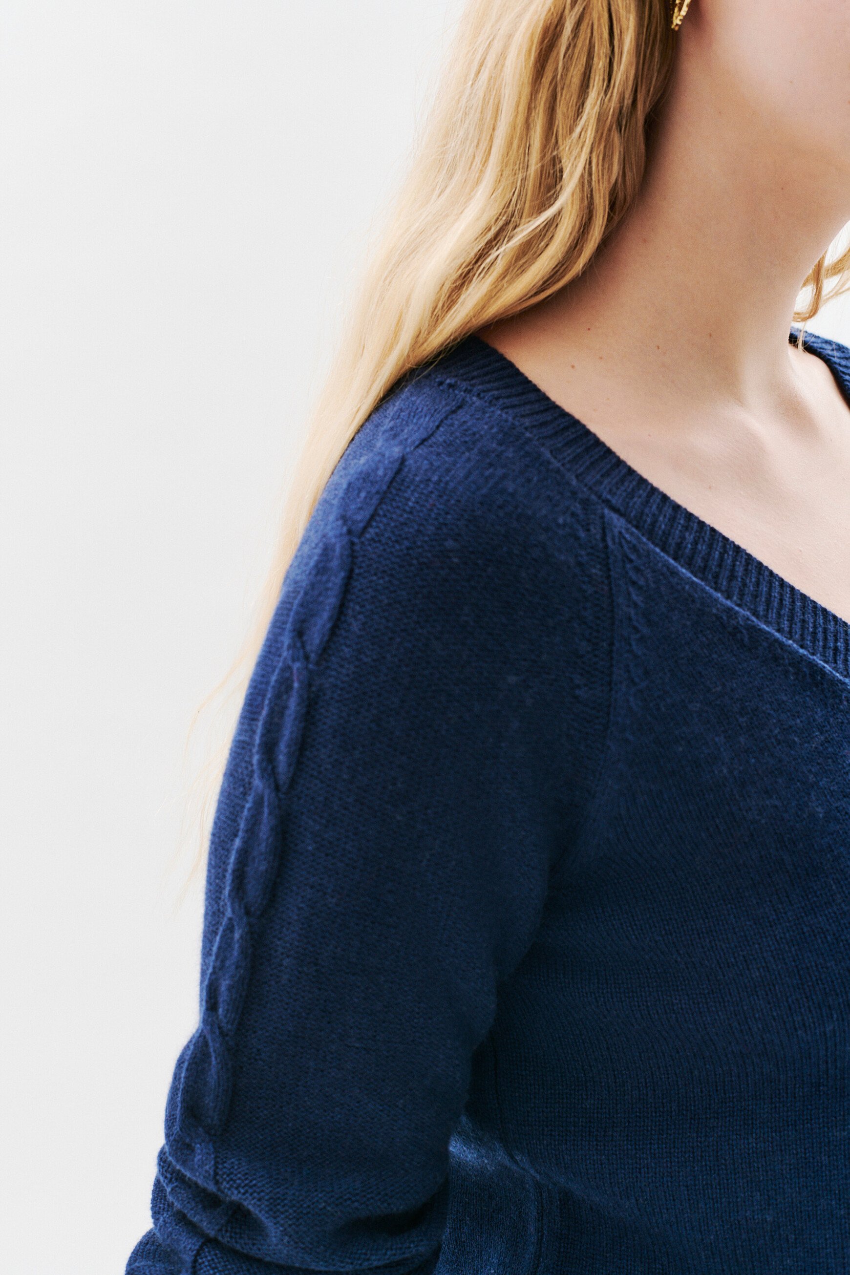 pullover mjade marineblau damen