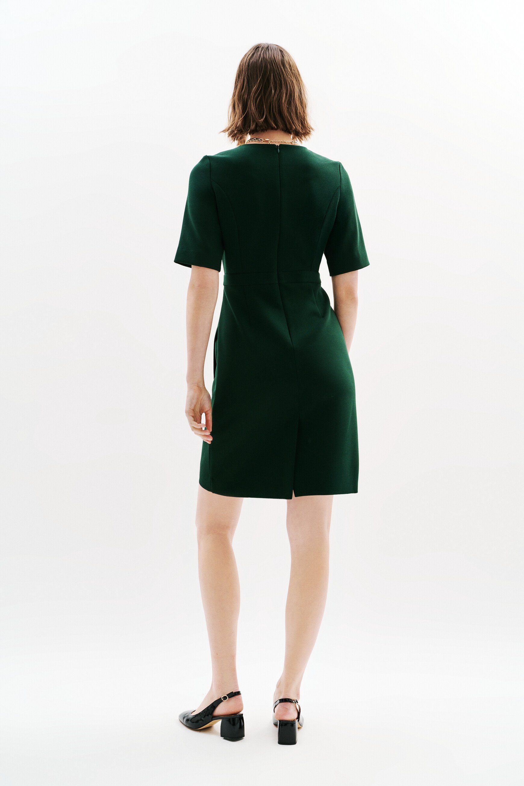 kleid rmina vert fonce damen Kleid Rmina vert foncé damen