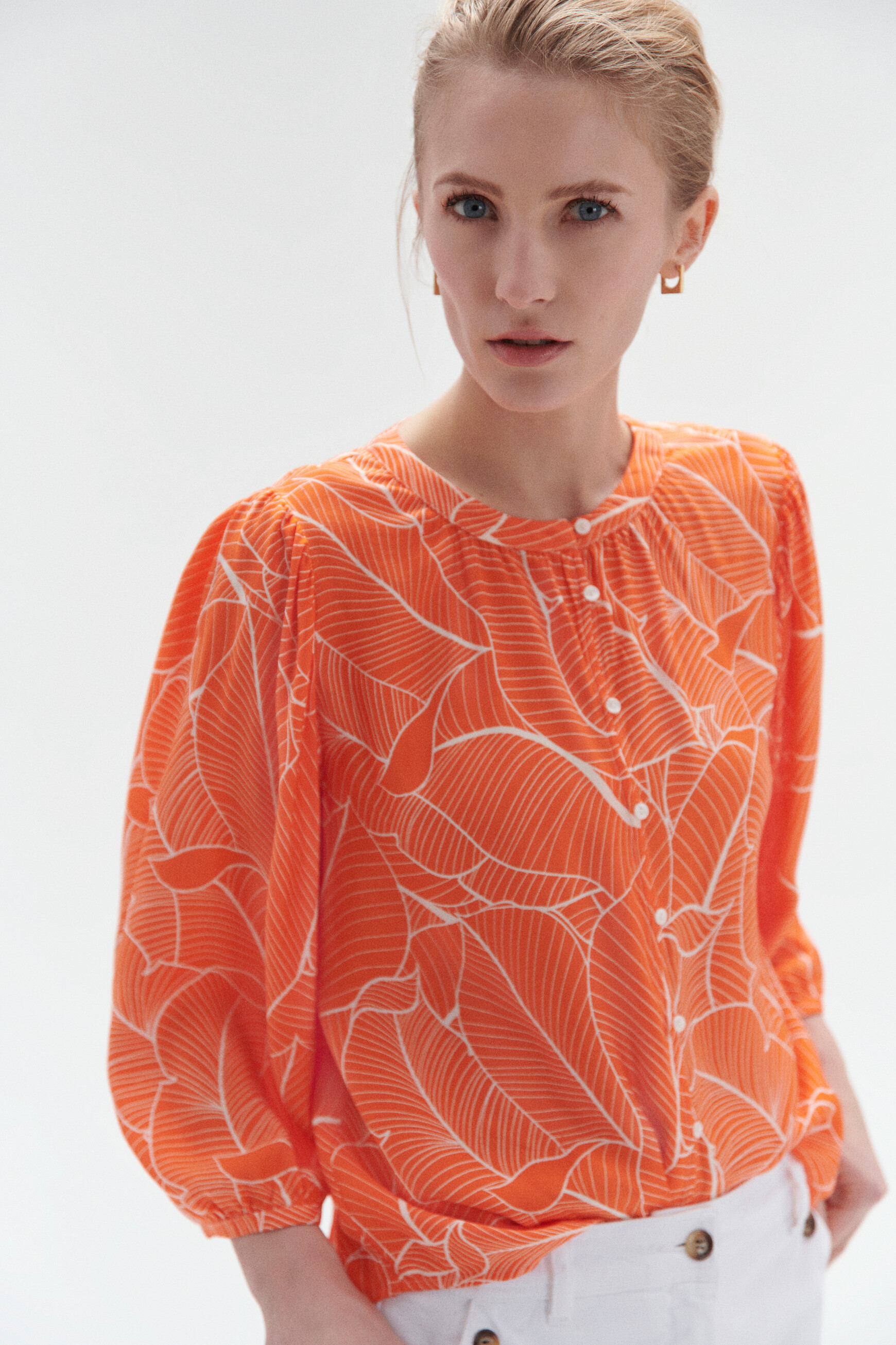 camicetta noella arancio donna camicetta noella arancio donna