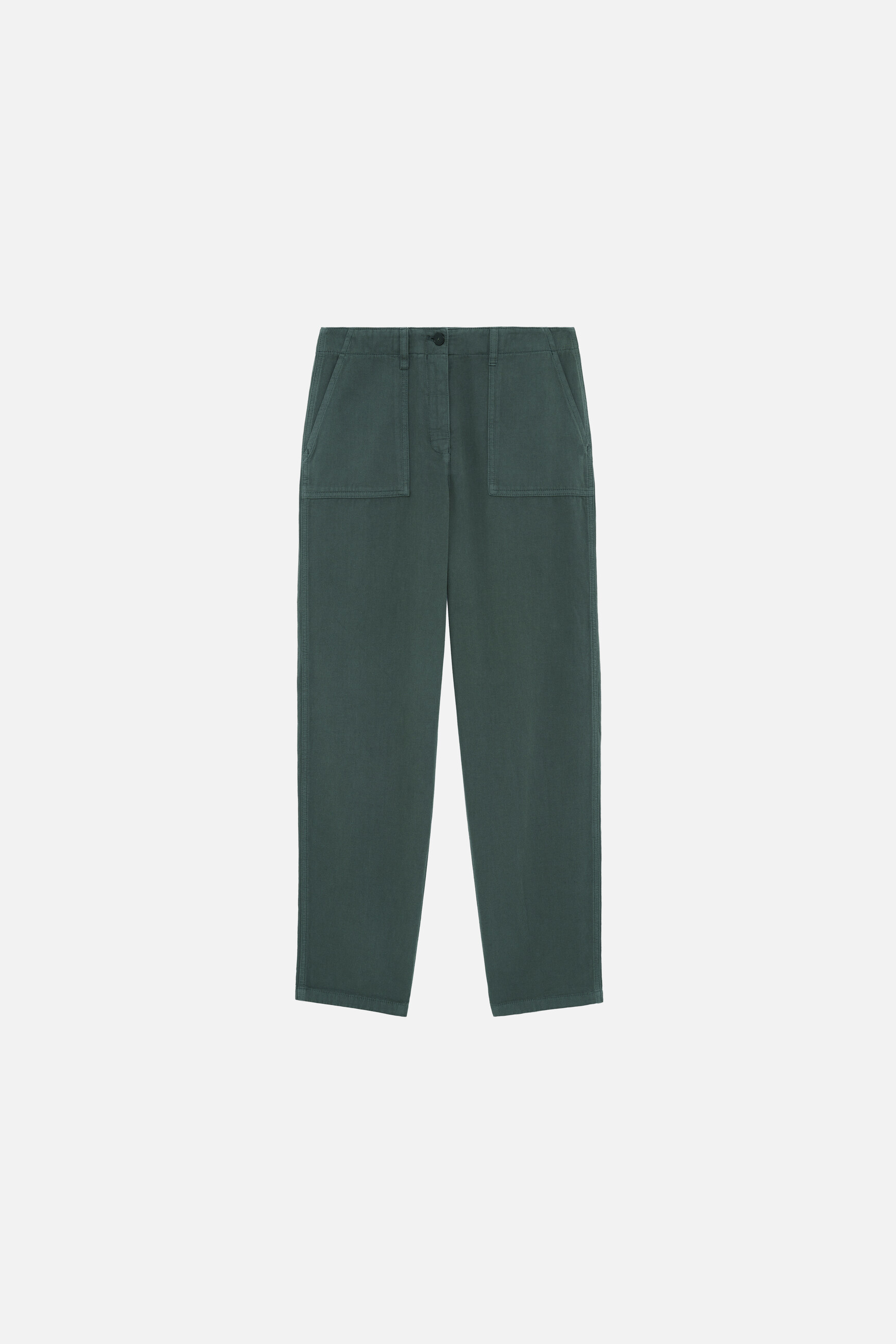 Pargos trousers khaki green woman