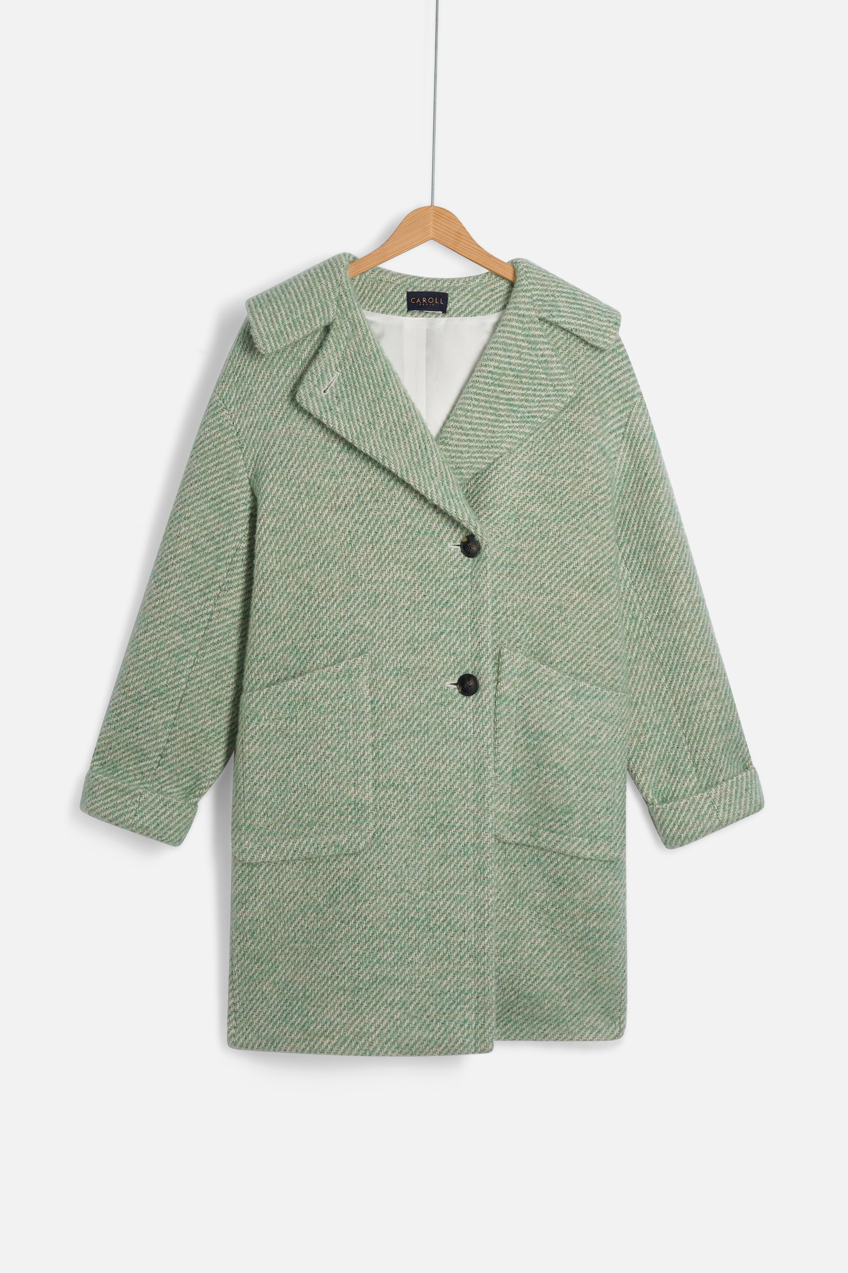 manteau kylian vert clair femme manteau kylian vert clair femme