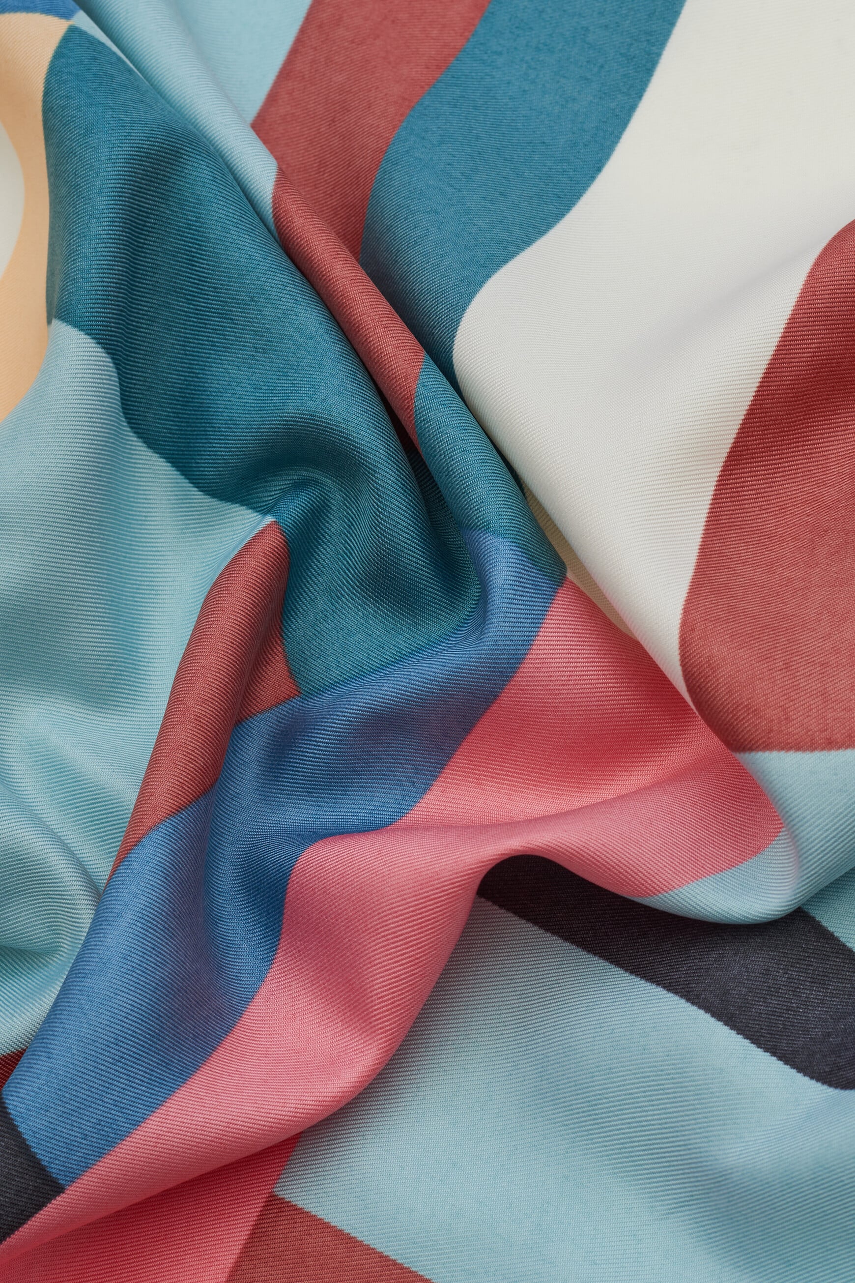 Foulard Lorella bleu gris femme