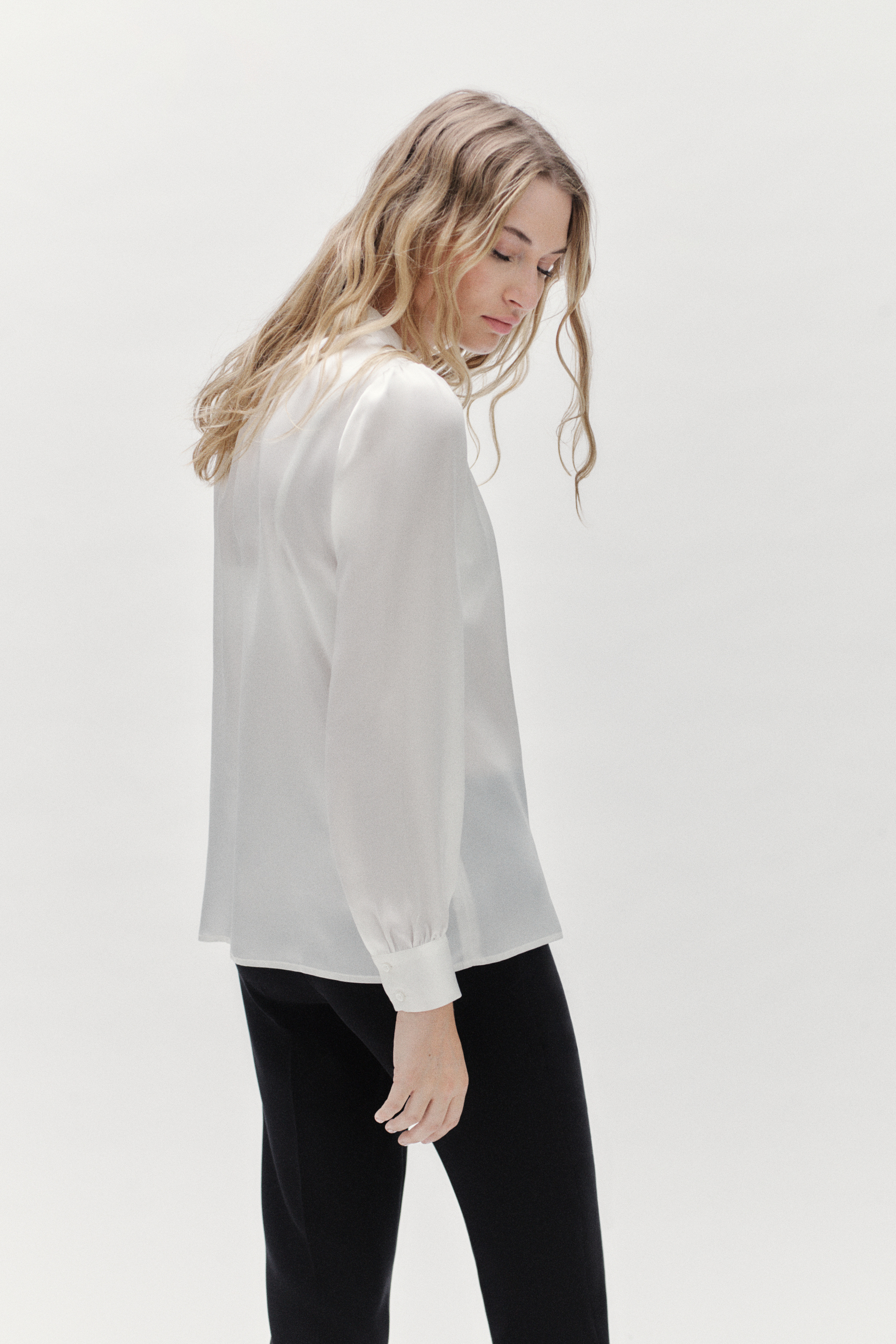 chemisier miami 100 soie ivoire femme chemisier miami 100% soie ivoire femme