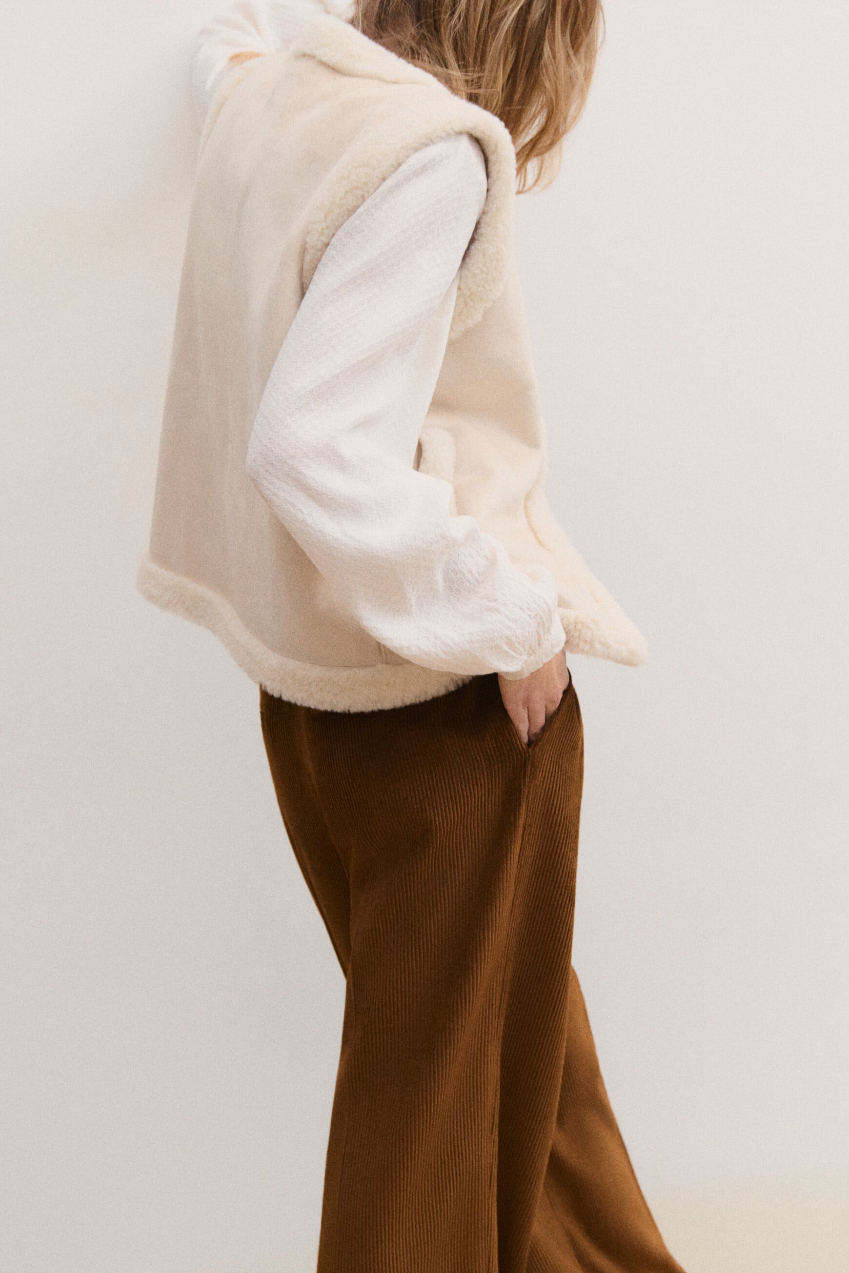 Vloup jacket sand woman