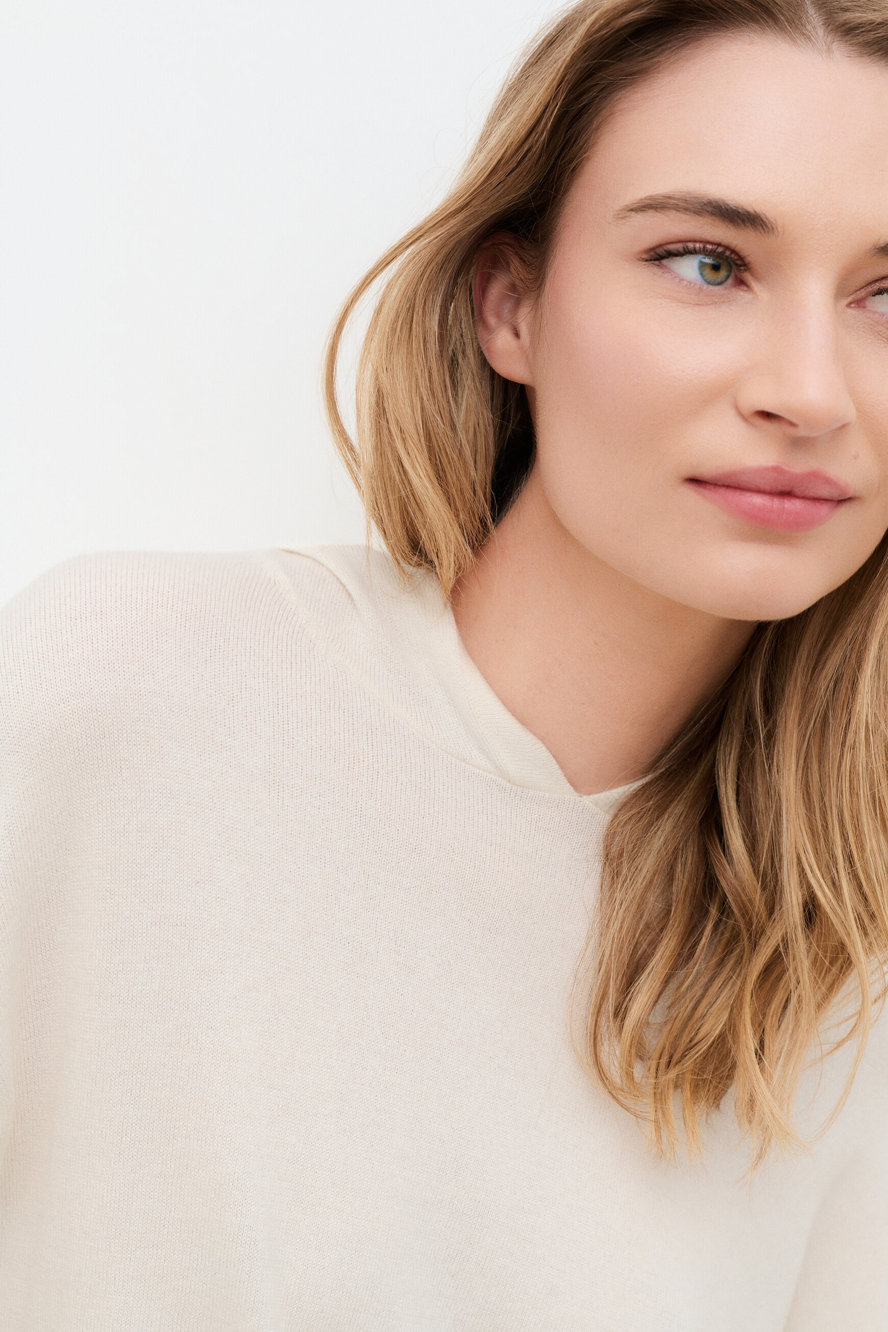 Dustin sweater ecru woman