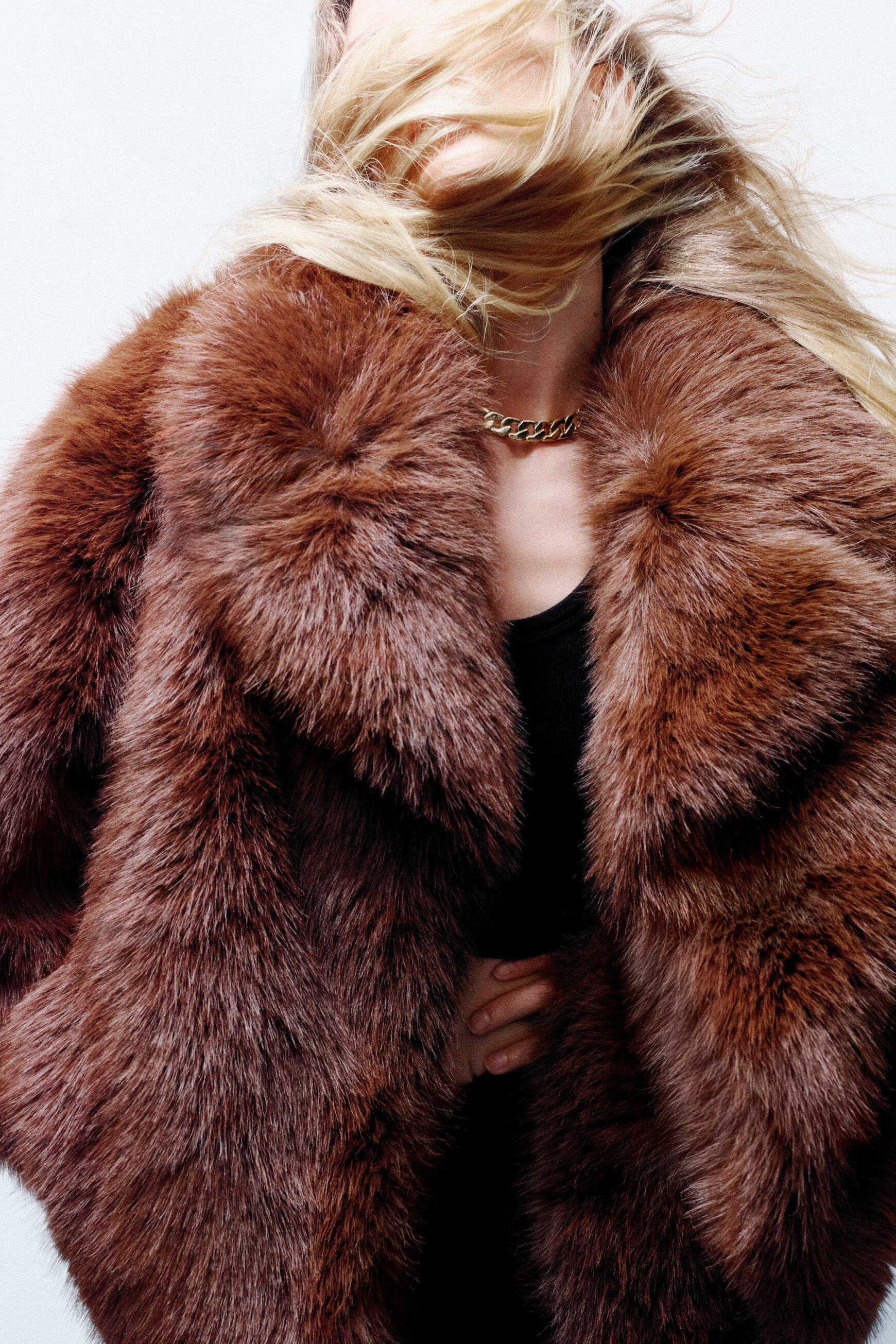 Manteau Grizly marron chocolat femme