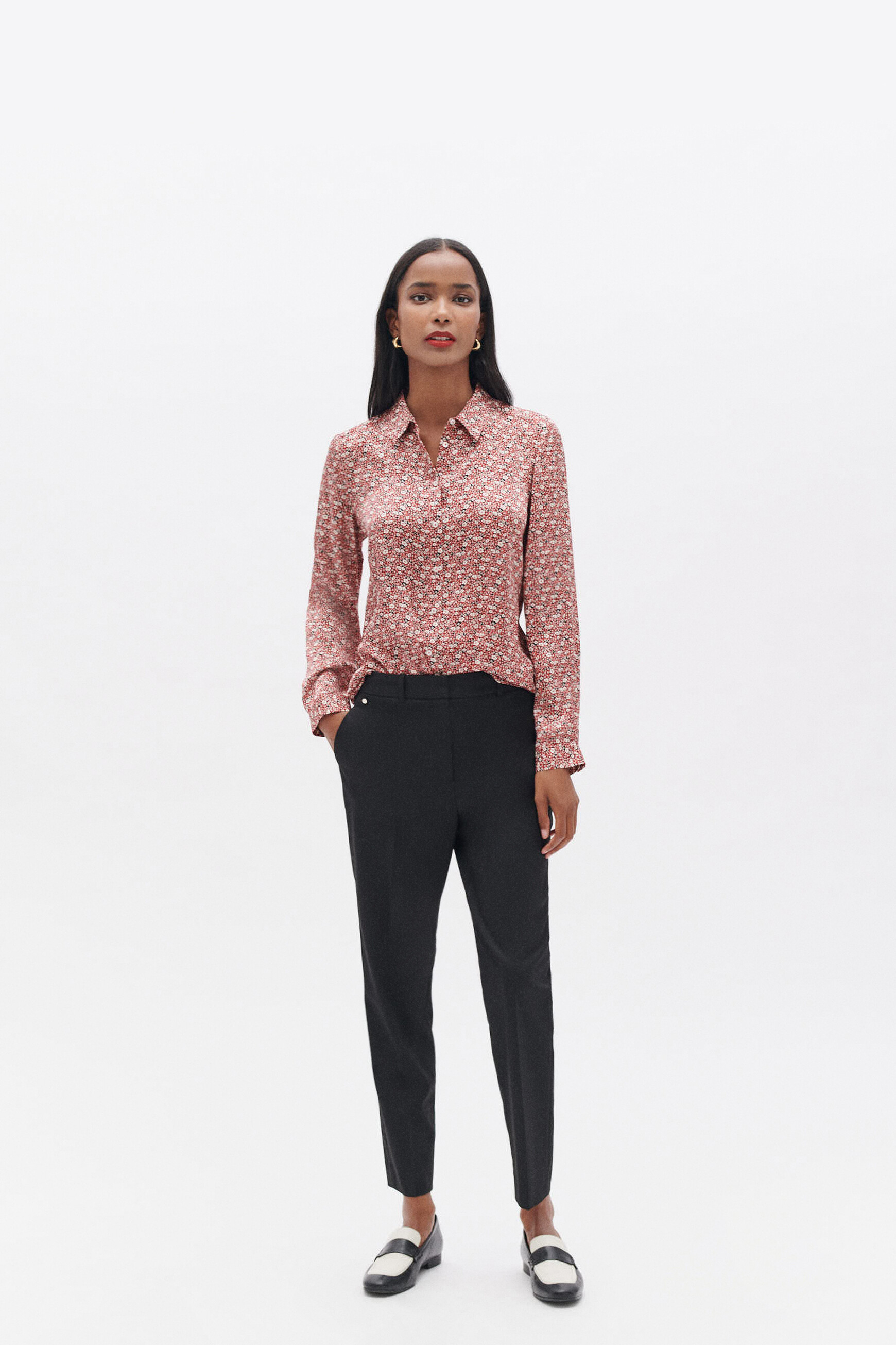 pantalon pcesar noir femme Pantalon pcesar noir femme
