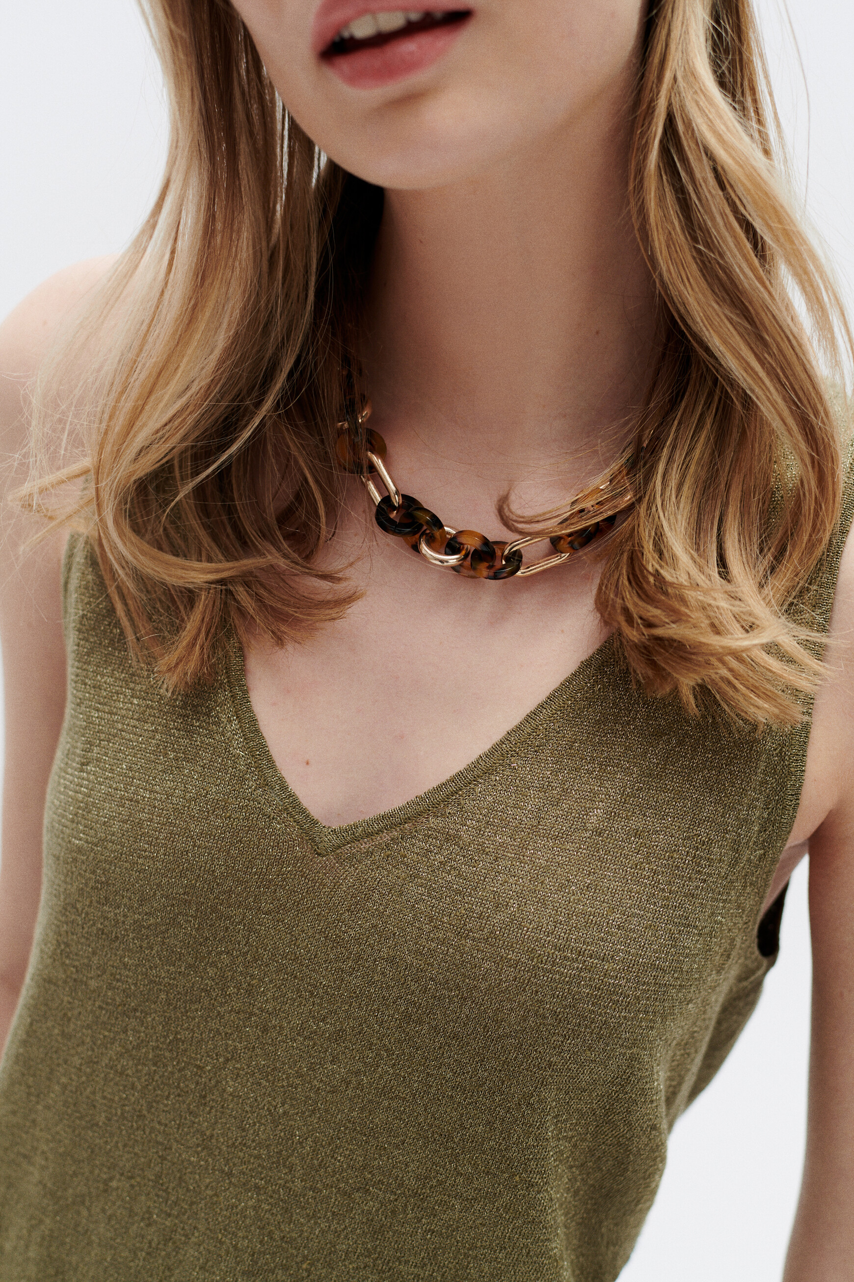 top nolwenn vert olive femme top nolwenn vert olive femme