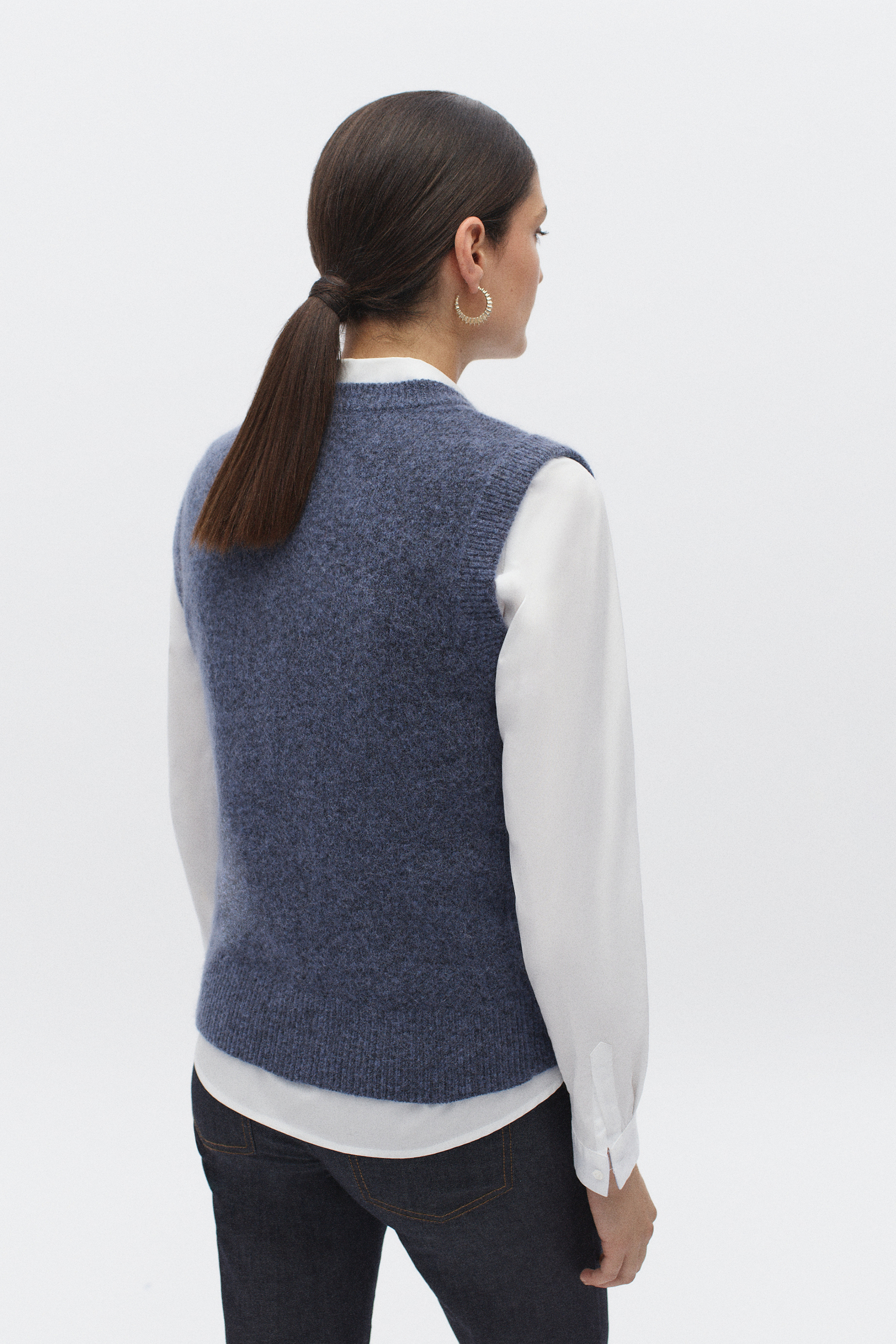 pull boris denim double stone femme pull boris denim double stone femme