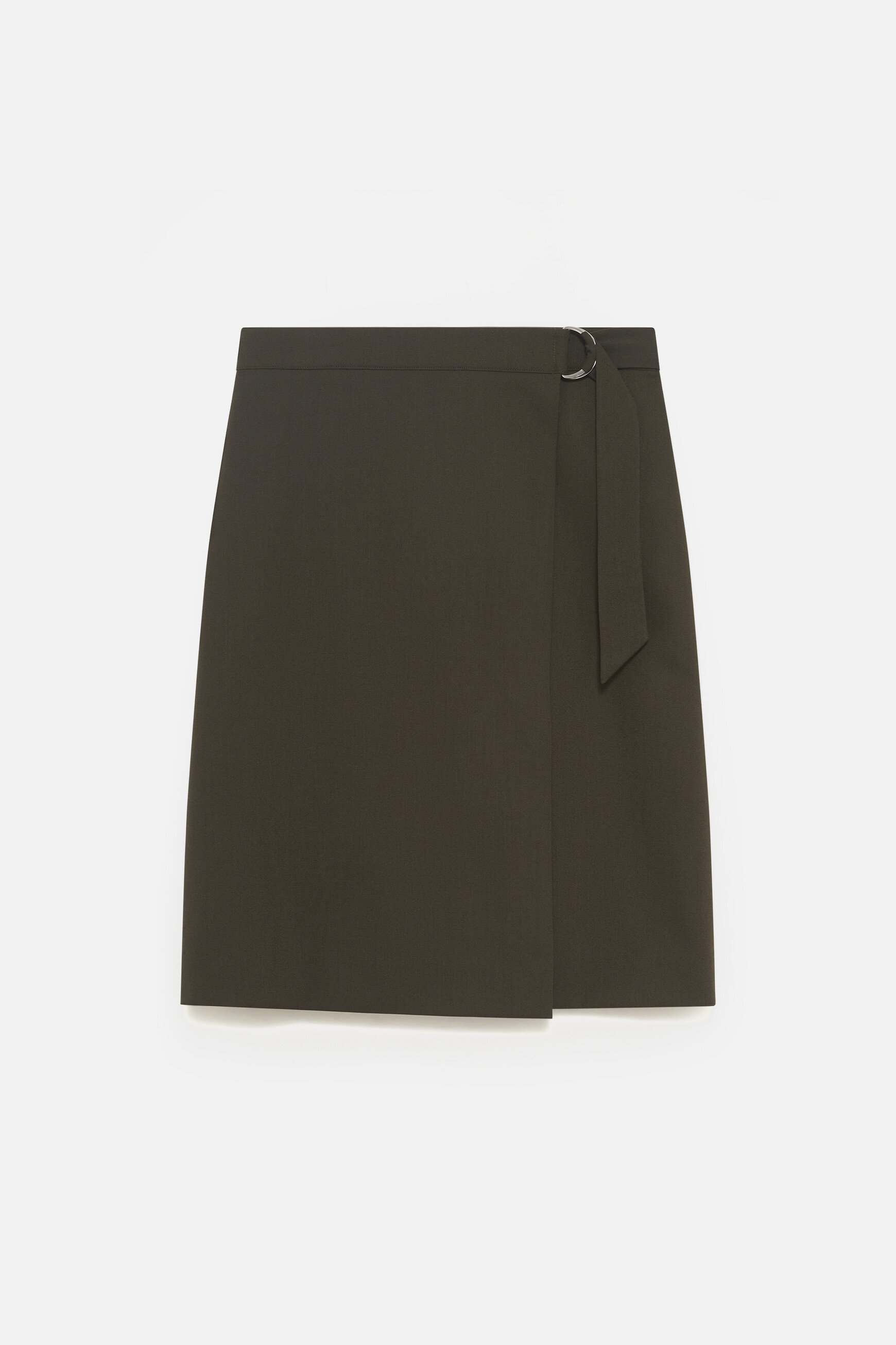 Jupe Jack vert kaki femme