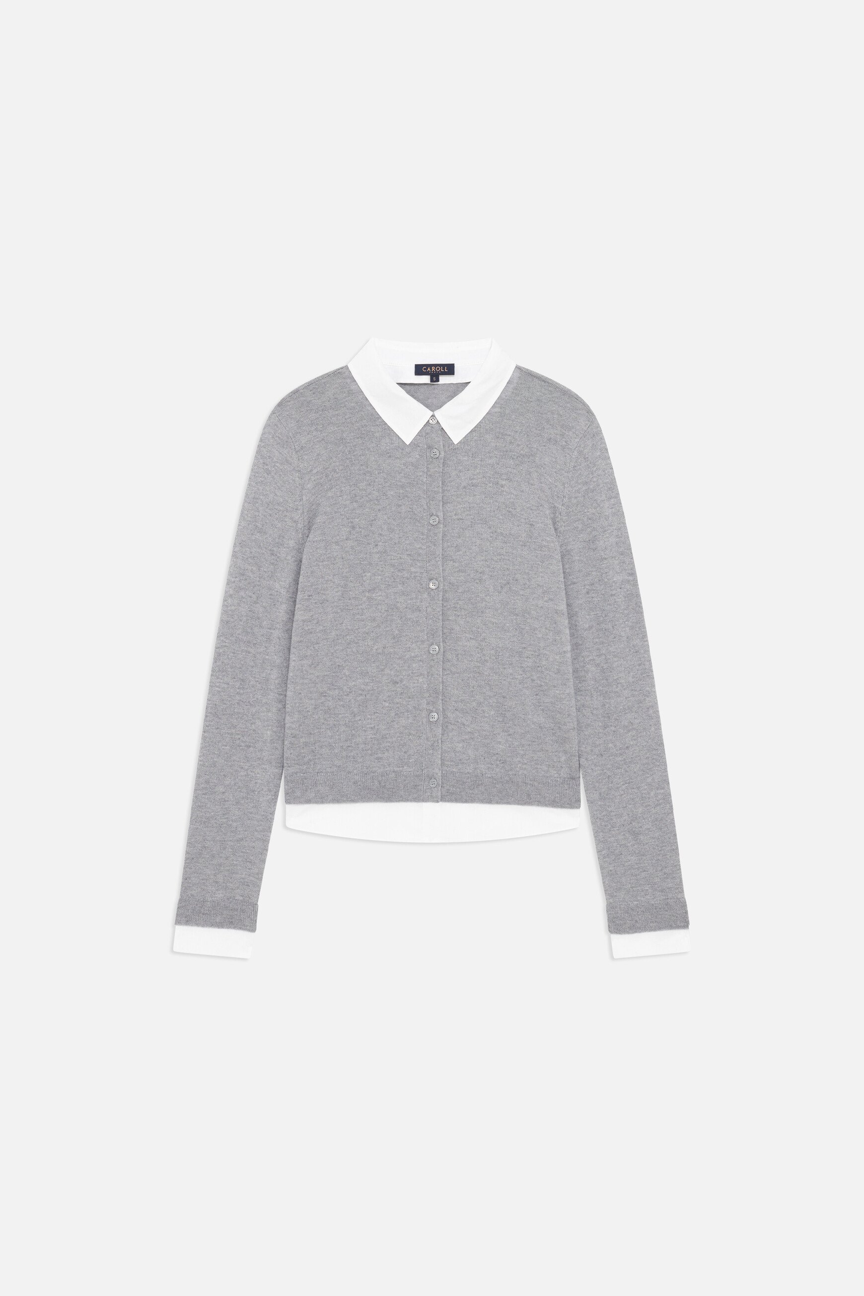 Pull Mlenny gris femme