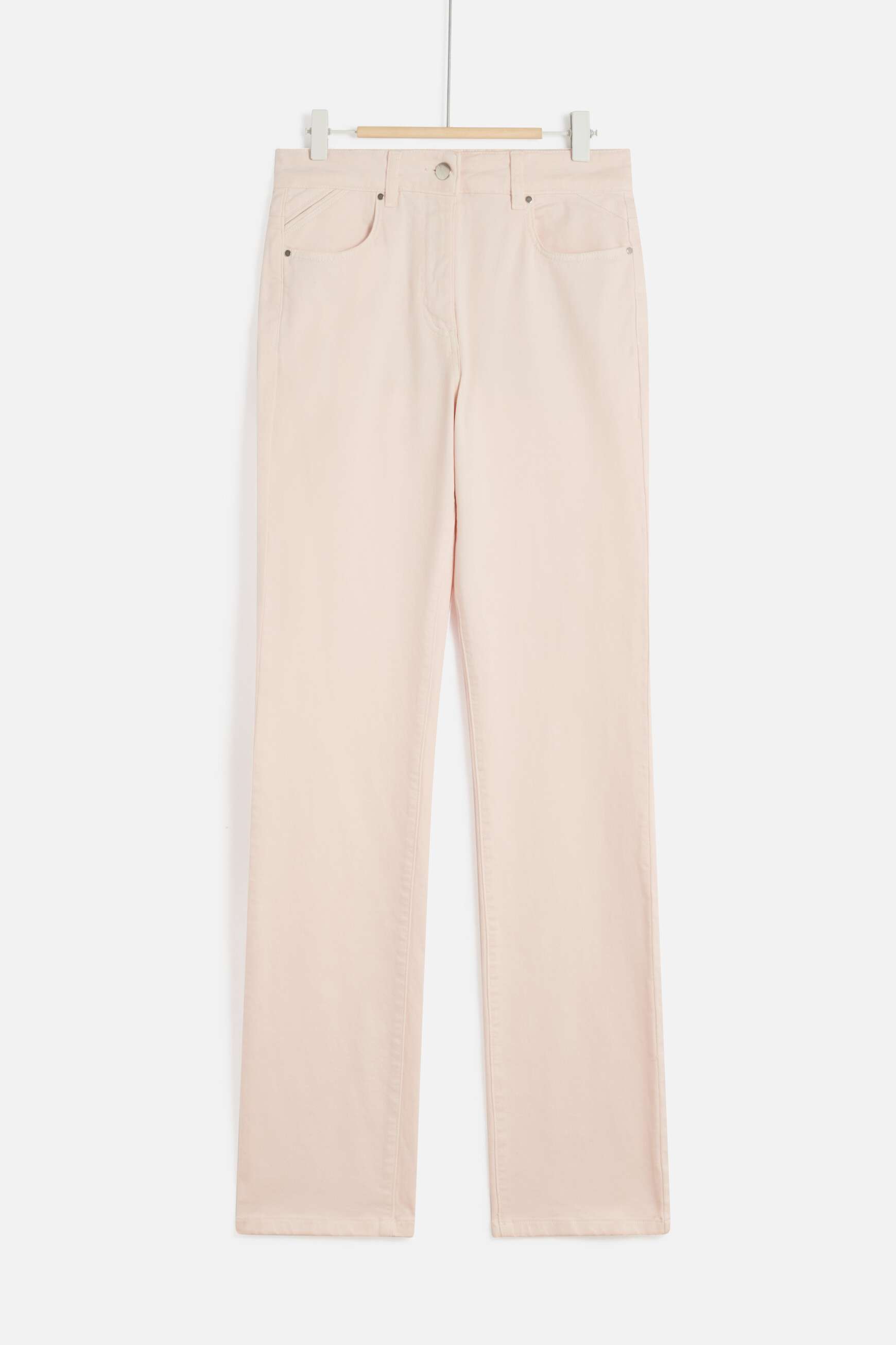 pantalon recto darling rosa claro mujer Pantalón recto Darling rosa claro mujer