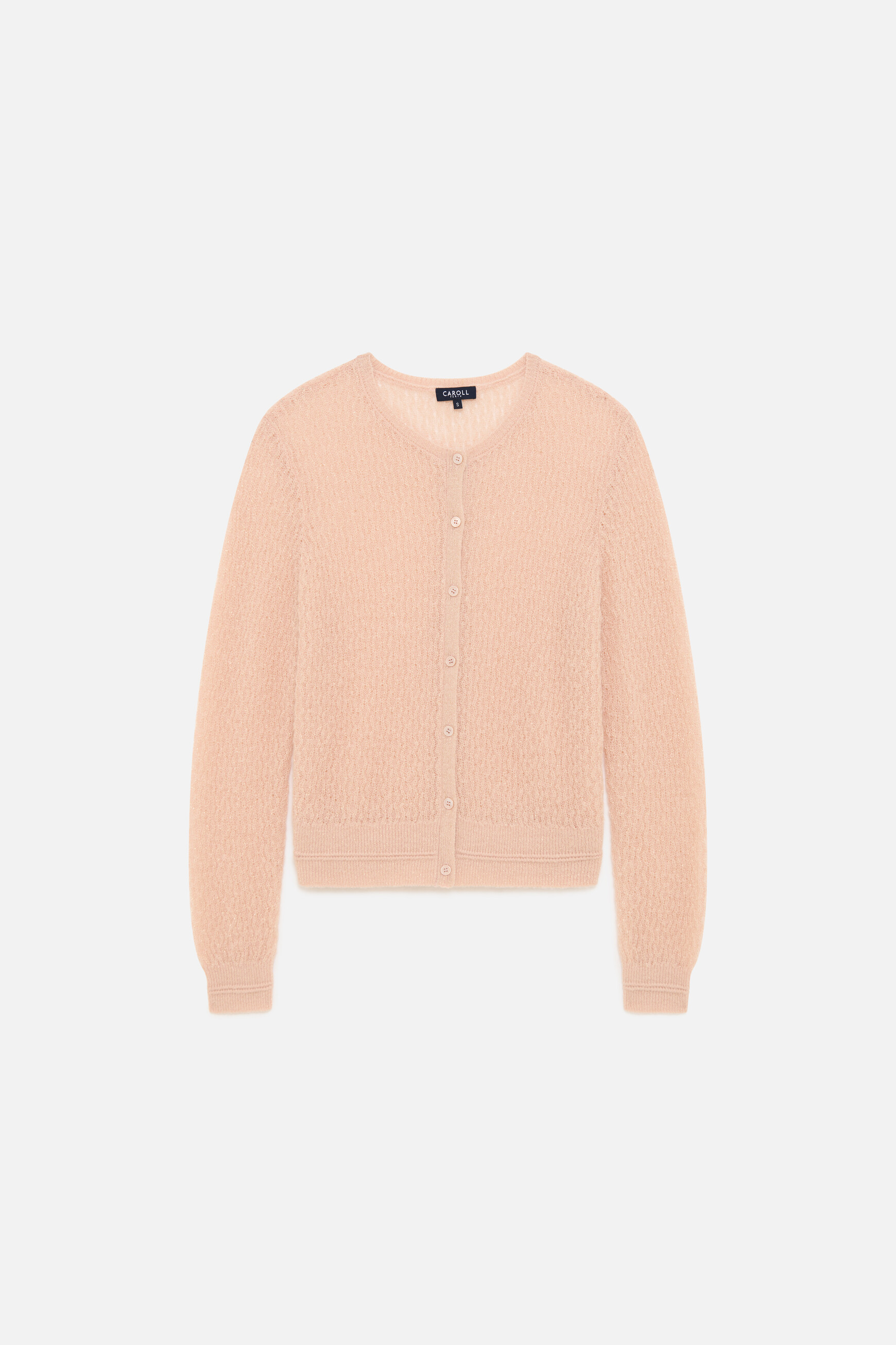 Gilet Mjade rose saumon femme
