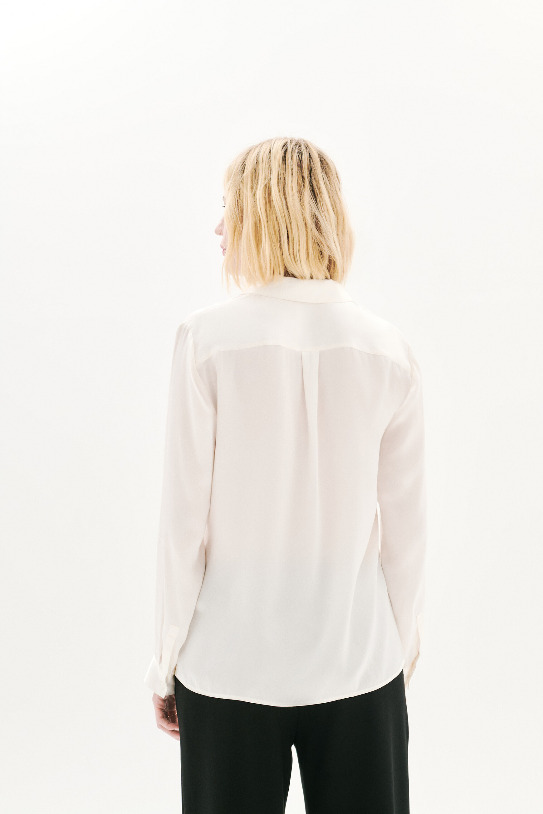 chemise jeanne b 100 soie ivoire femme chemise jeanne b 100% soie ivoire femme