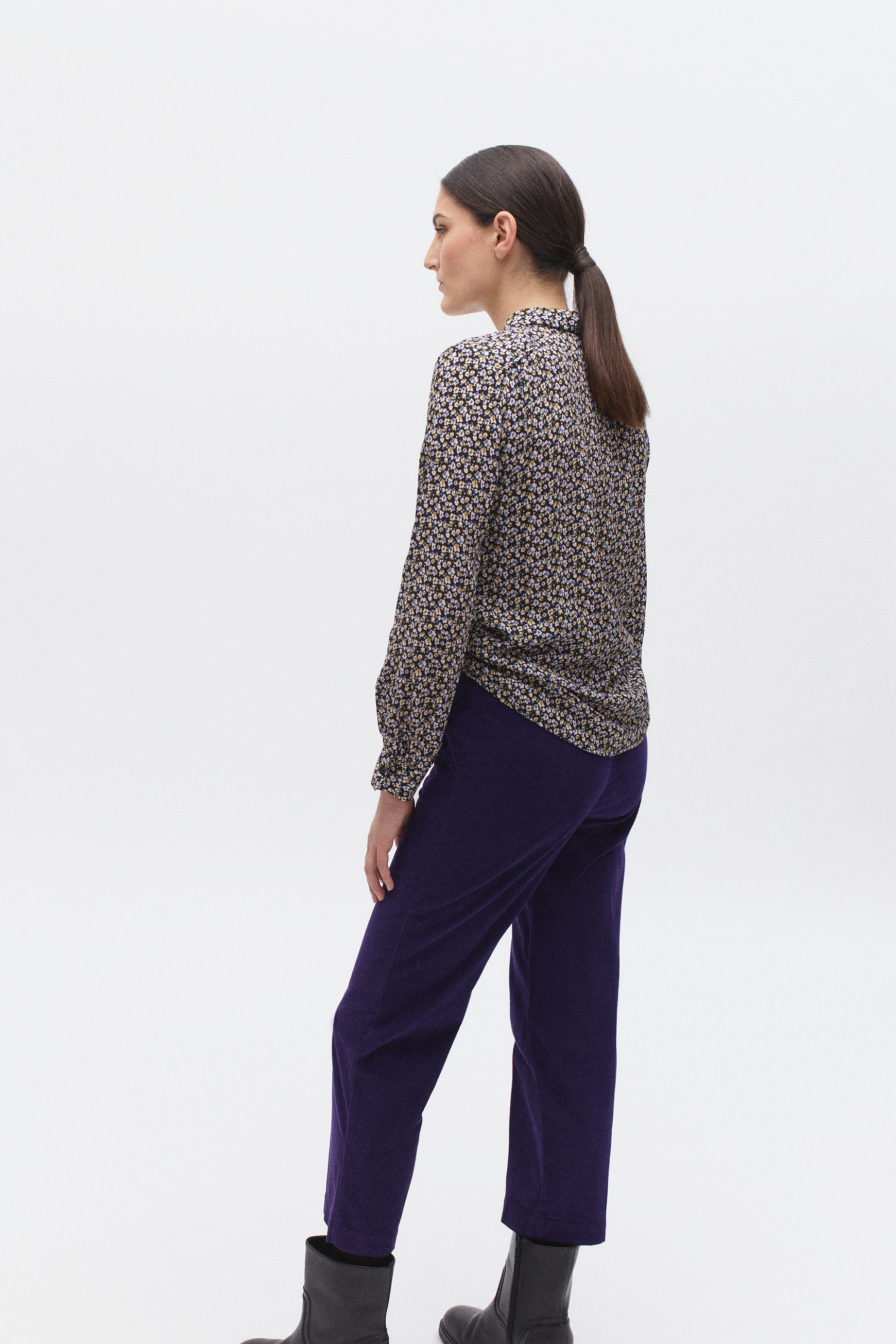 pantalon jordano prune femme pantalon jordano prune femme