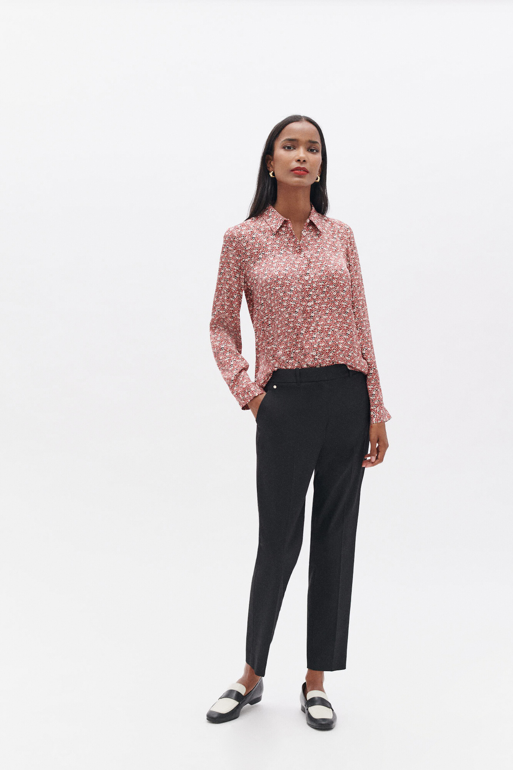 pantalon pcesar noir femme Pantalon pcesar noir femme