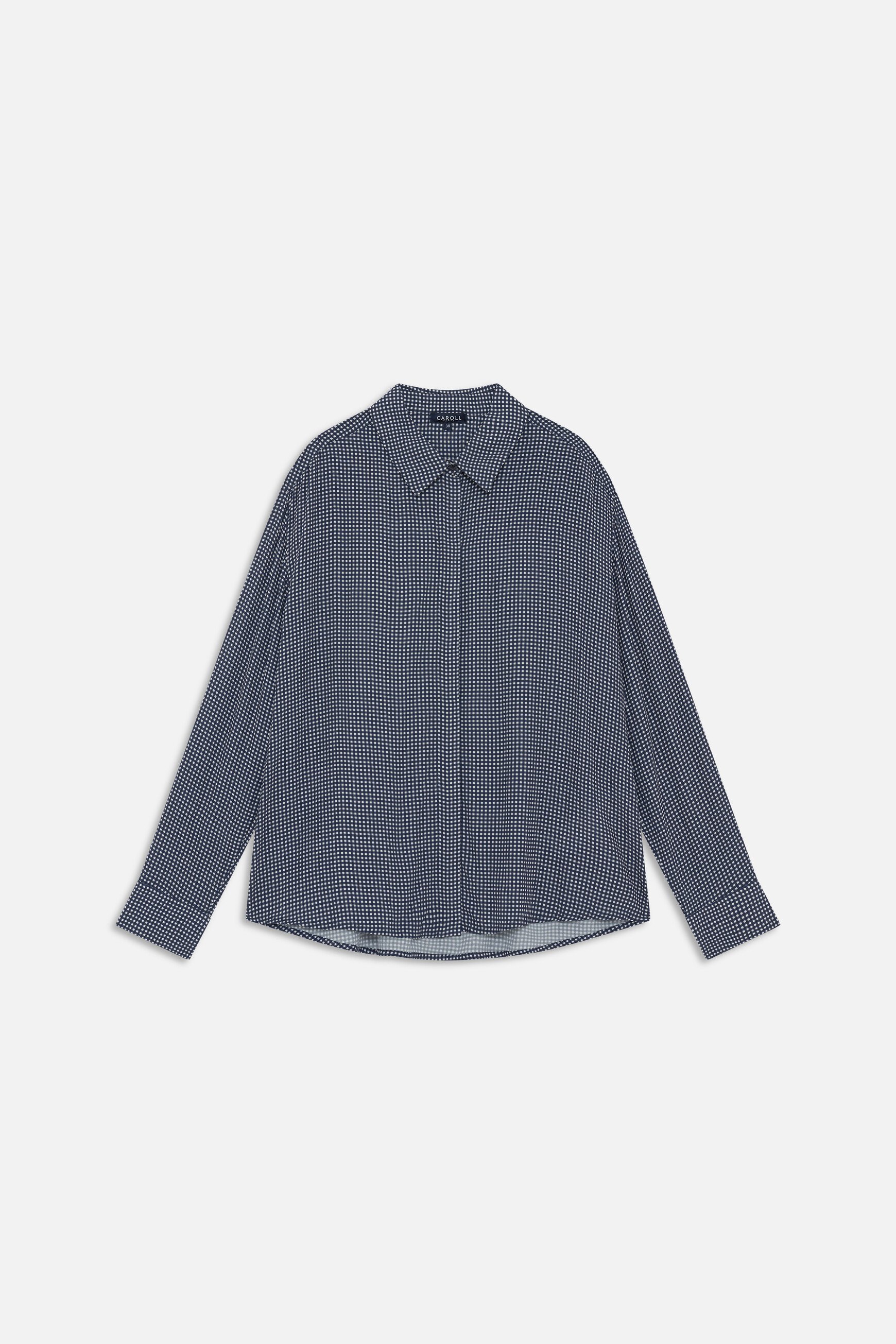 Chemise Cabyvichy bleu marine femme