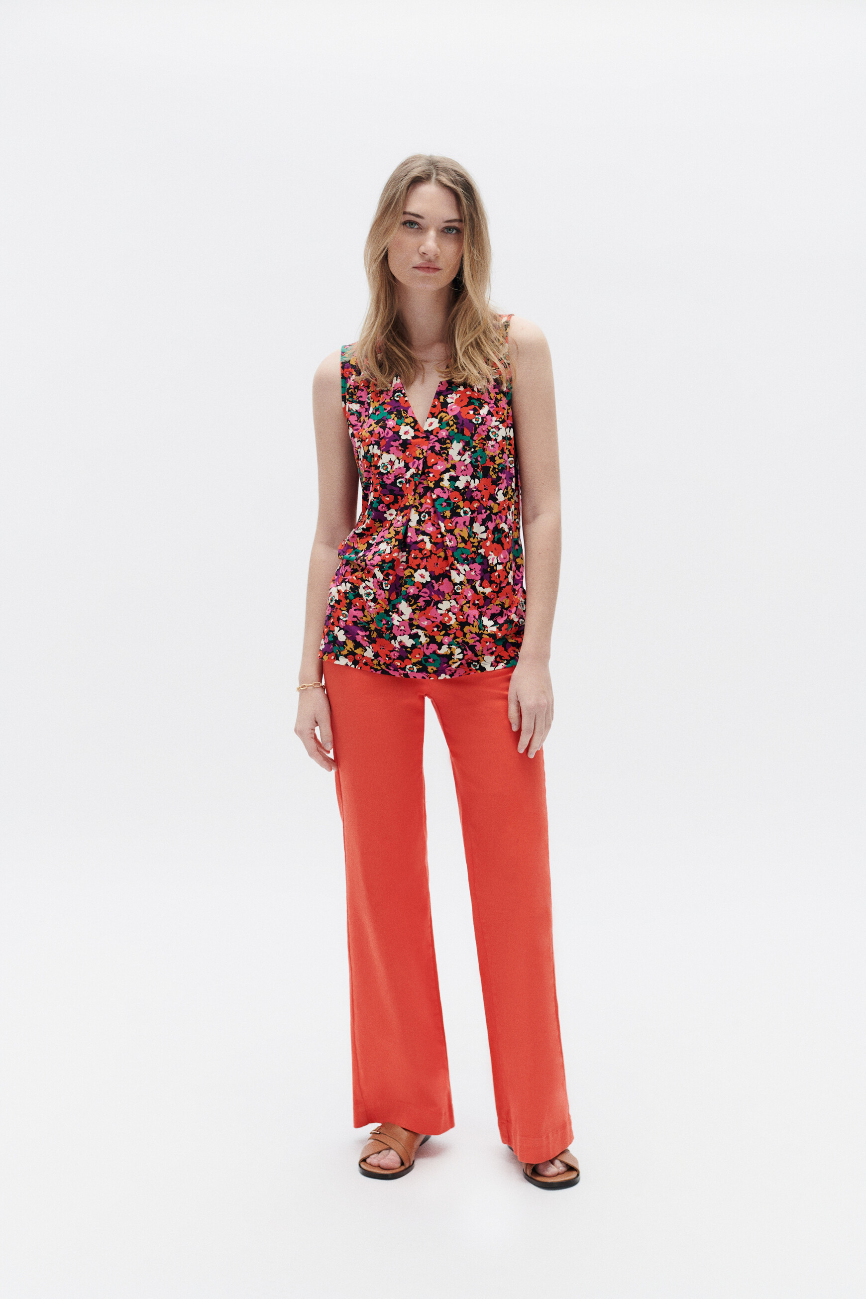 t shirt violet femme