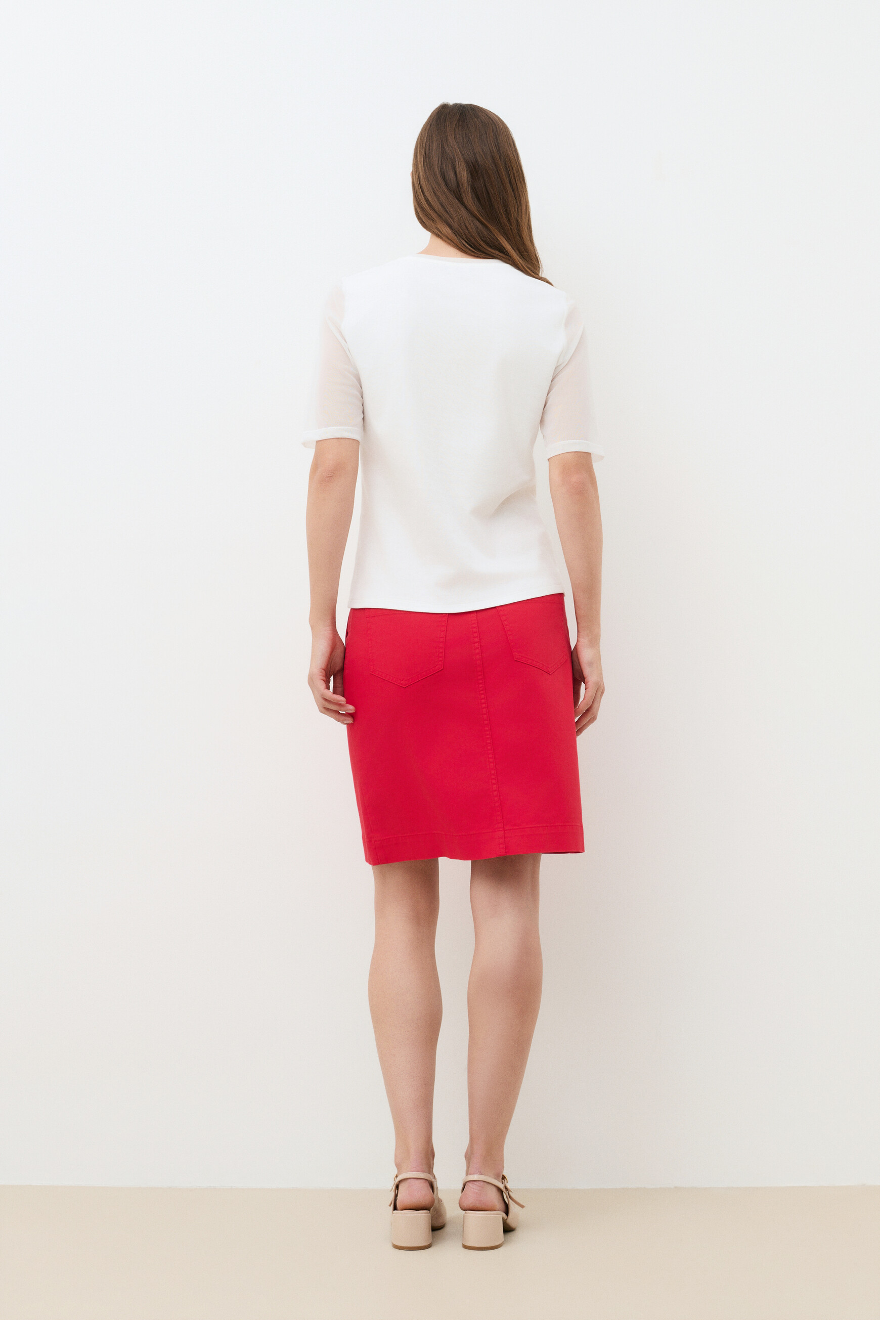 T-shirt Temma ecru woman