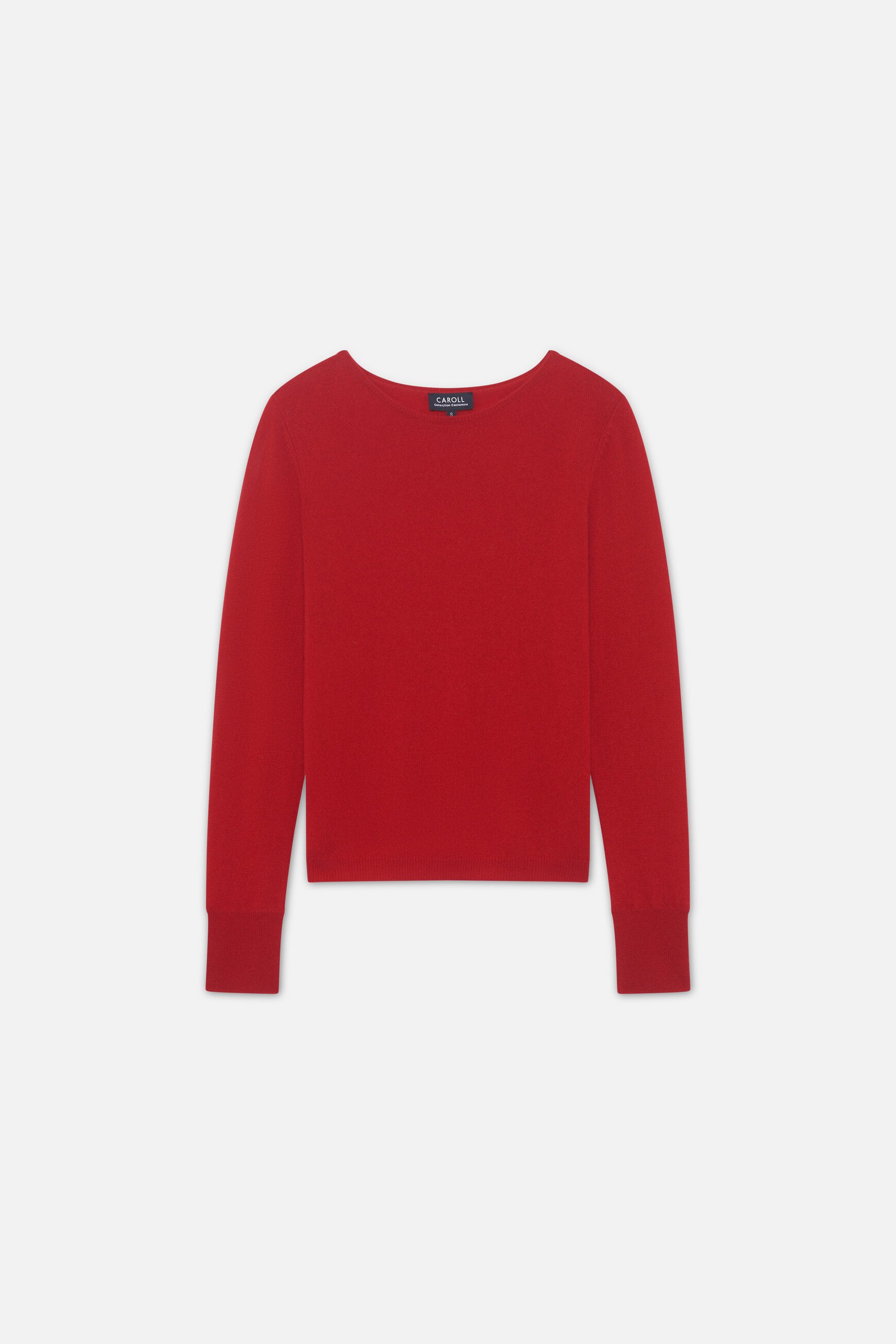 Mzoan 100% cashmere sweater red woman