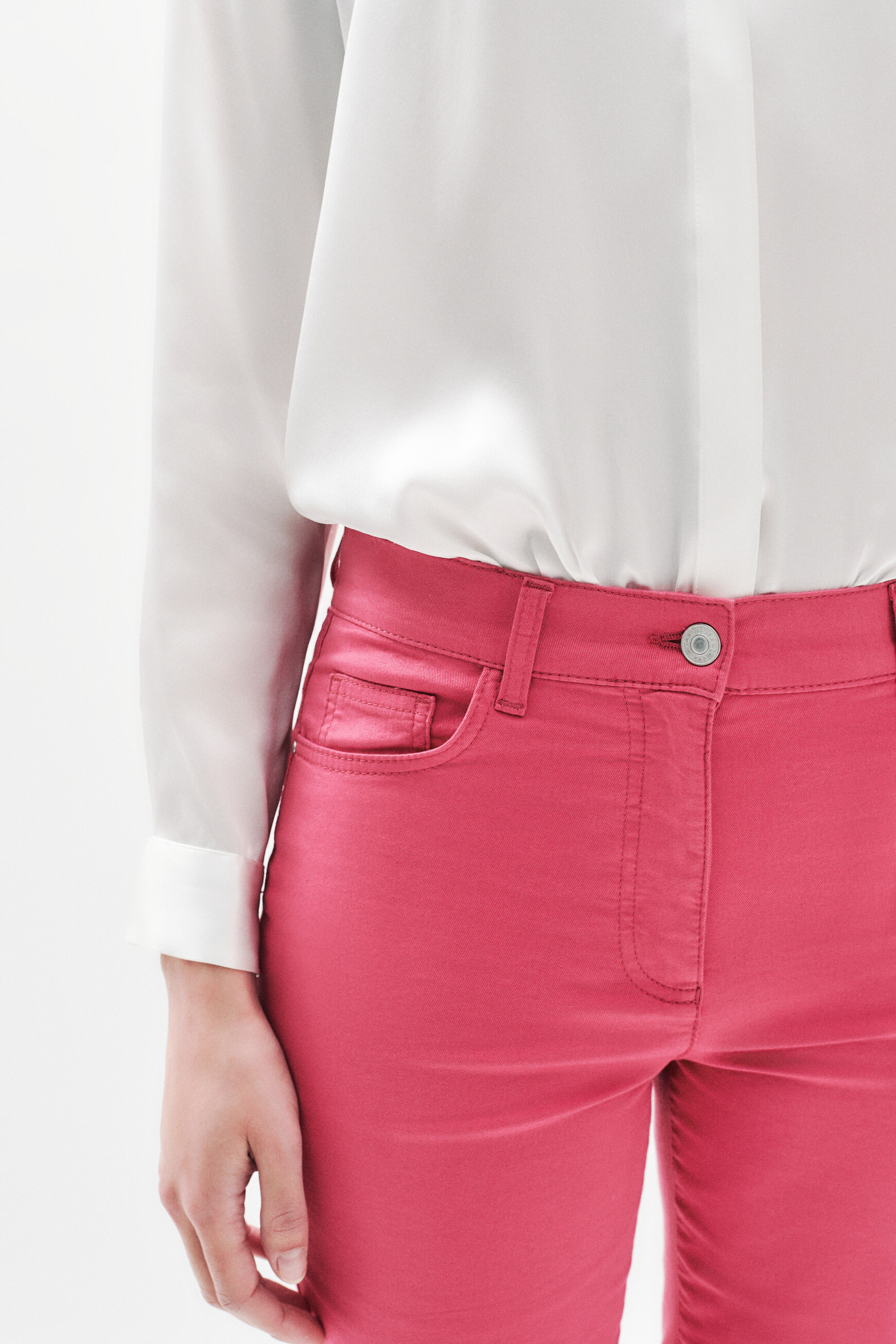 caprihose mason rouge fonce damen Caprihose Mason rouge foncé damen