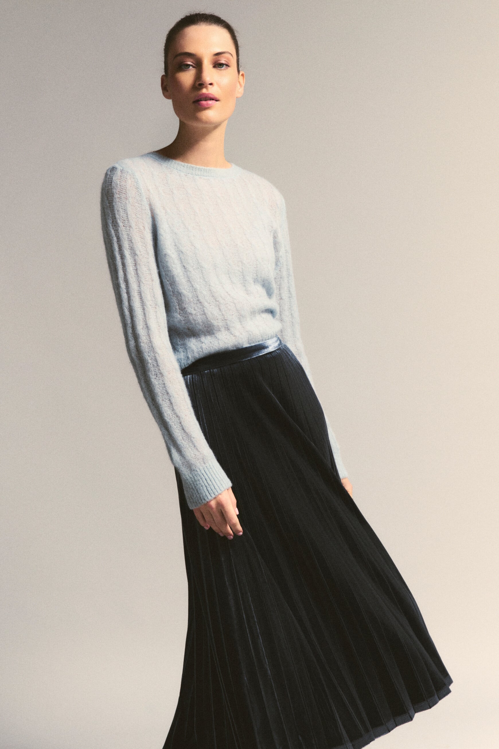 Julia skirt blue-grey woman
