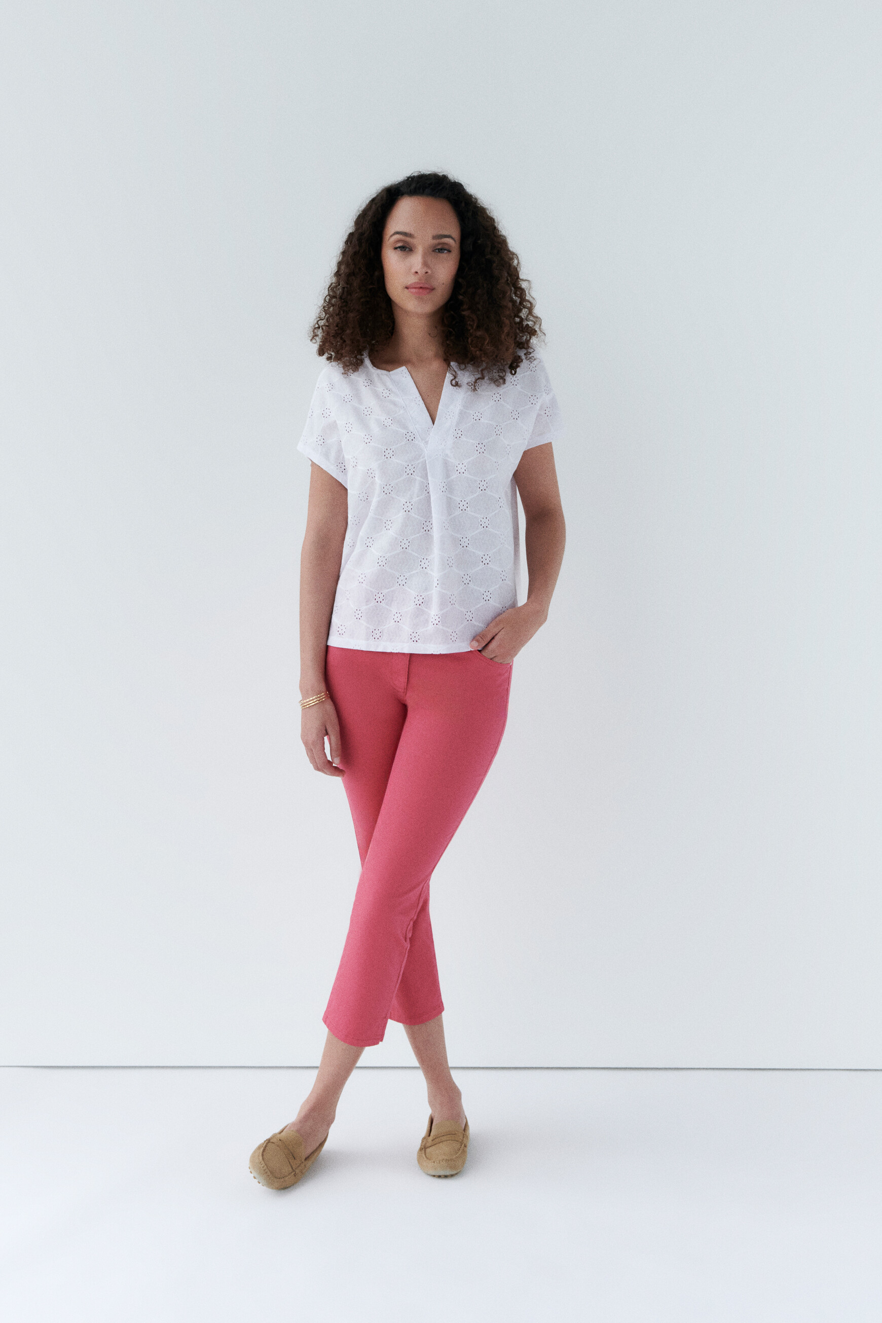 tmalia T-shirt white woman