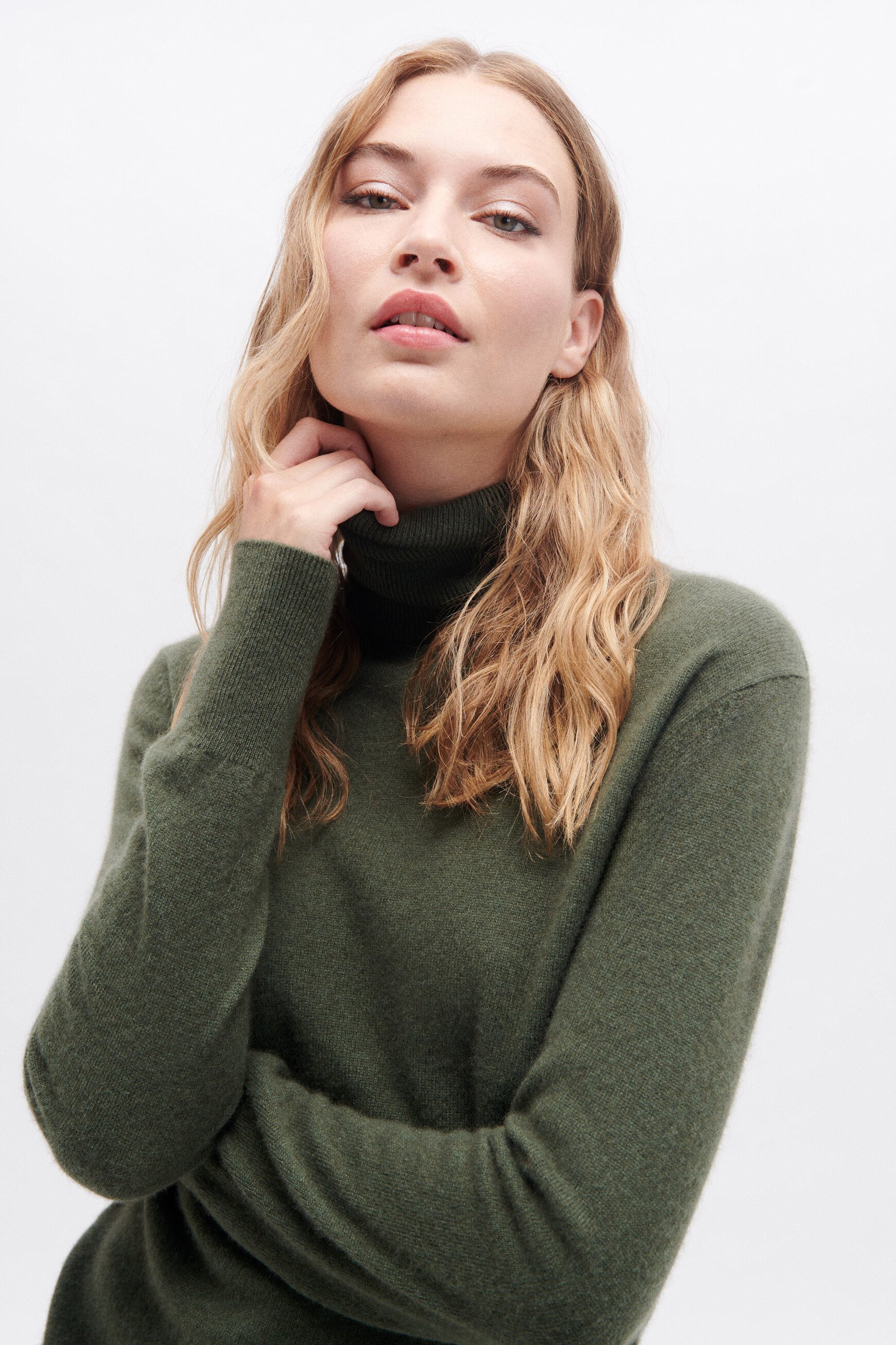 maglione dylan b 100 cashmere verde chiaro donna Maglione dylan b 100% cashmere verde chiaro donna