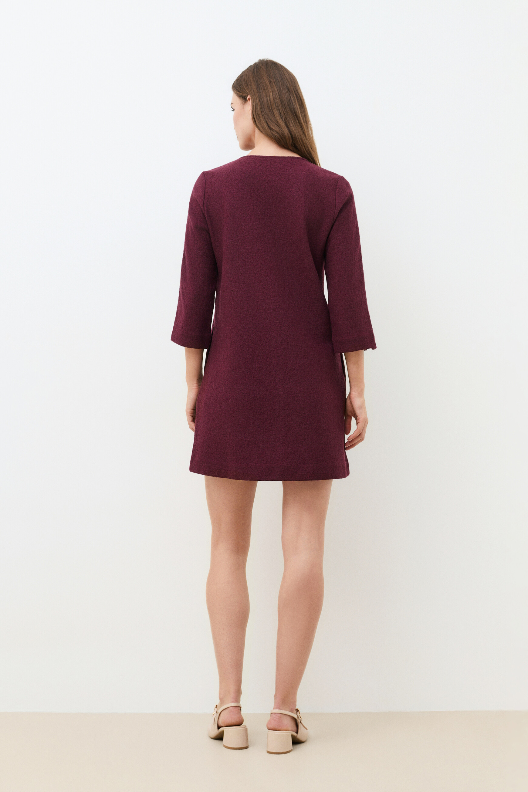 Rflora dress plum woman