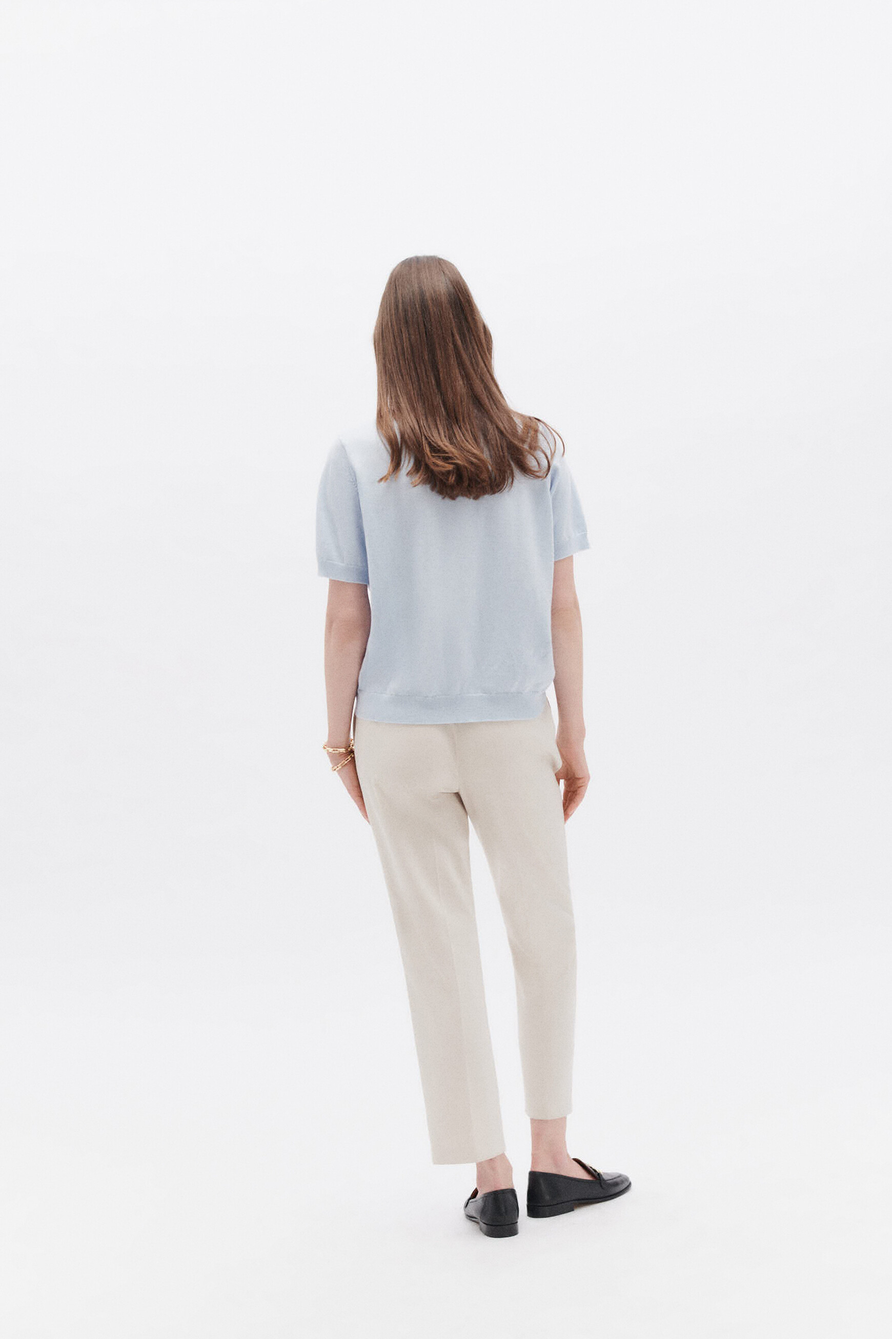 pantalon psam beige femme Pantalon psam beige femme