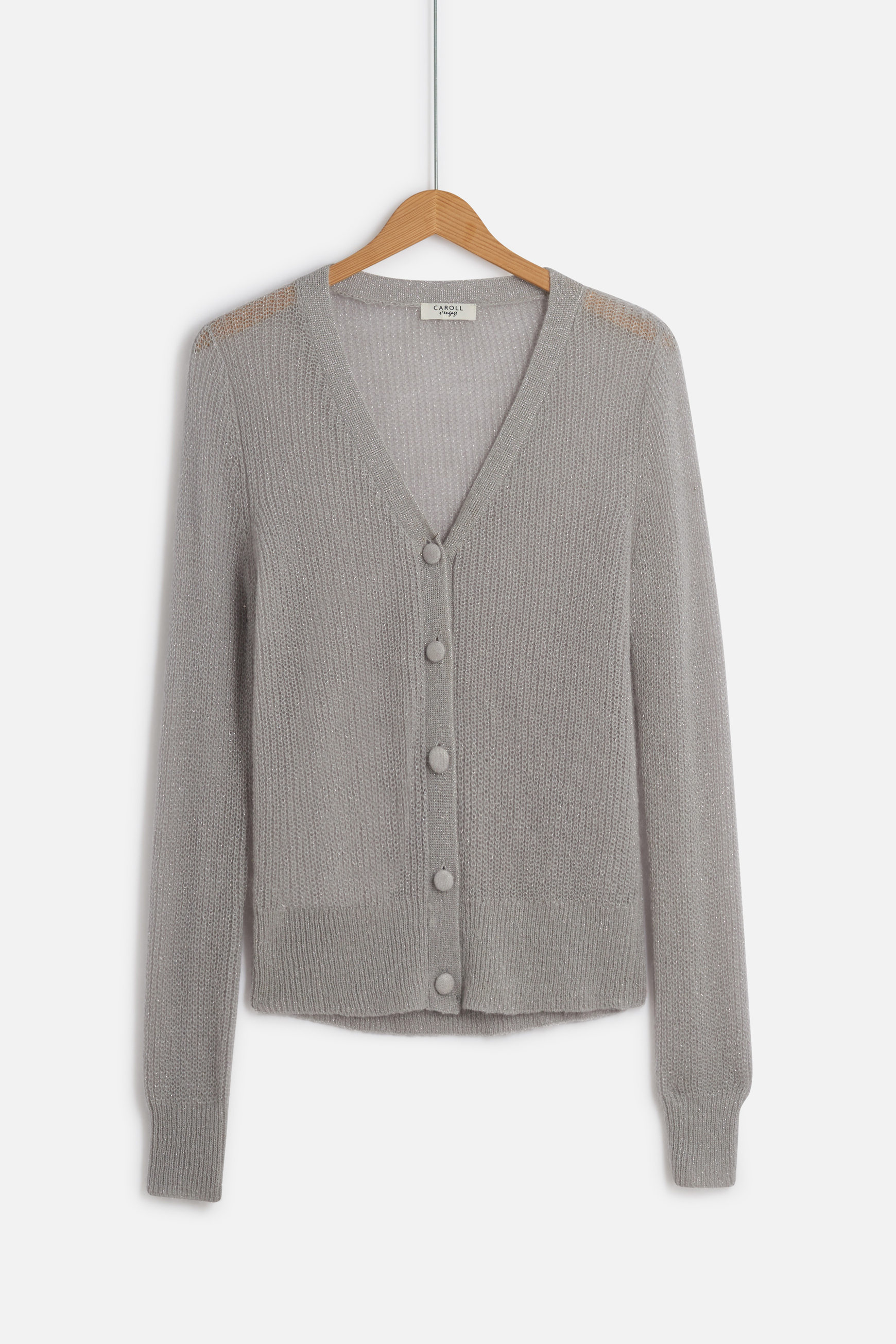 gilet ariane gris clair femme gilet ariane gris clair femme