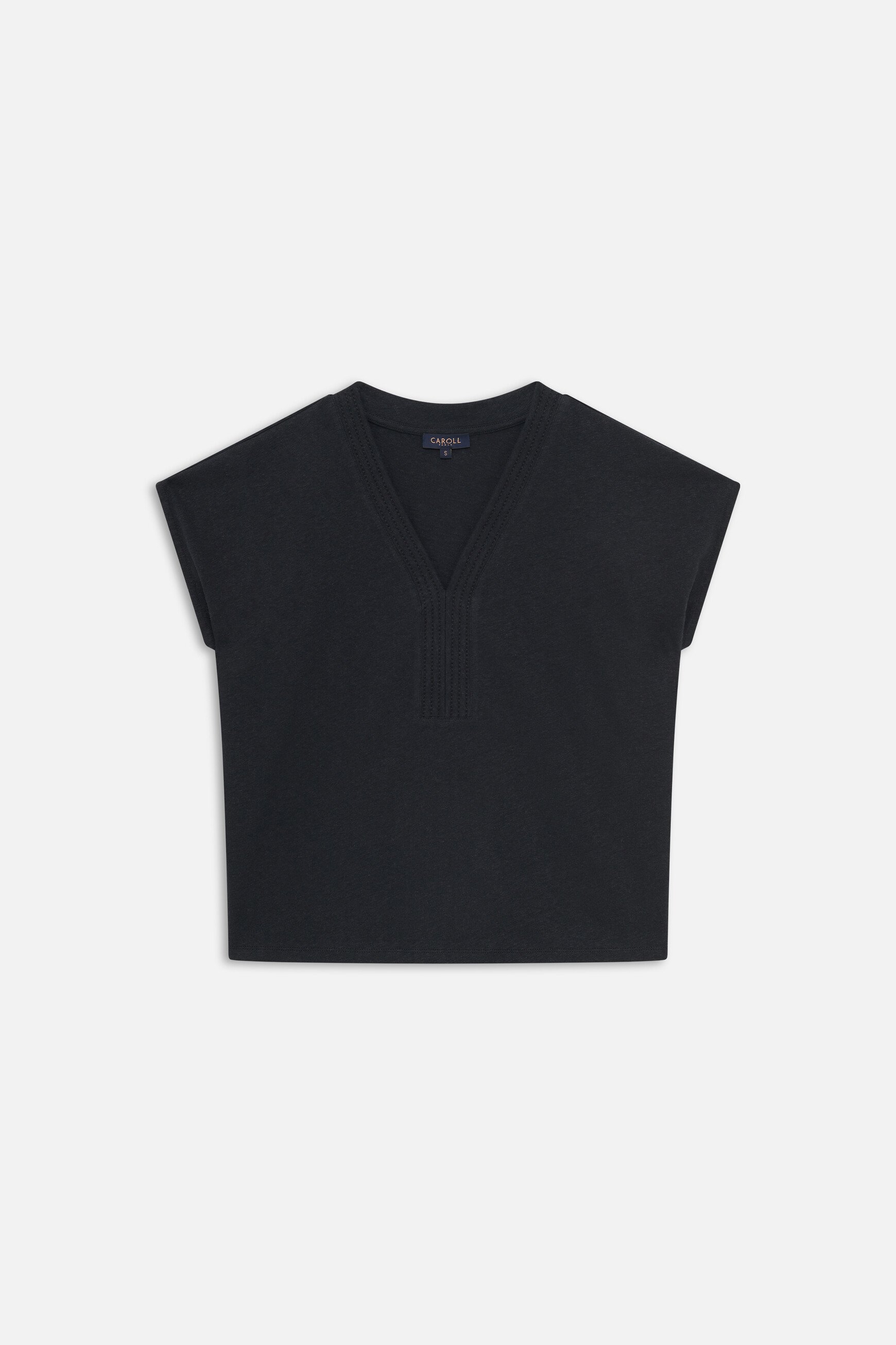 t shirt tikat3 zwart vrouw T-shirt Tikat3 zwart vrouw