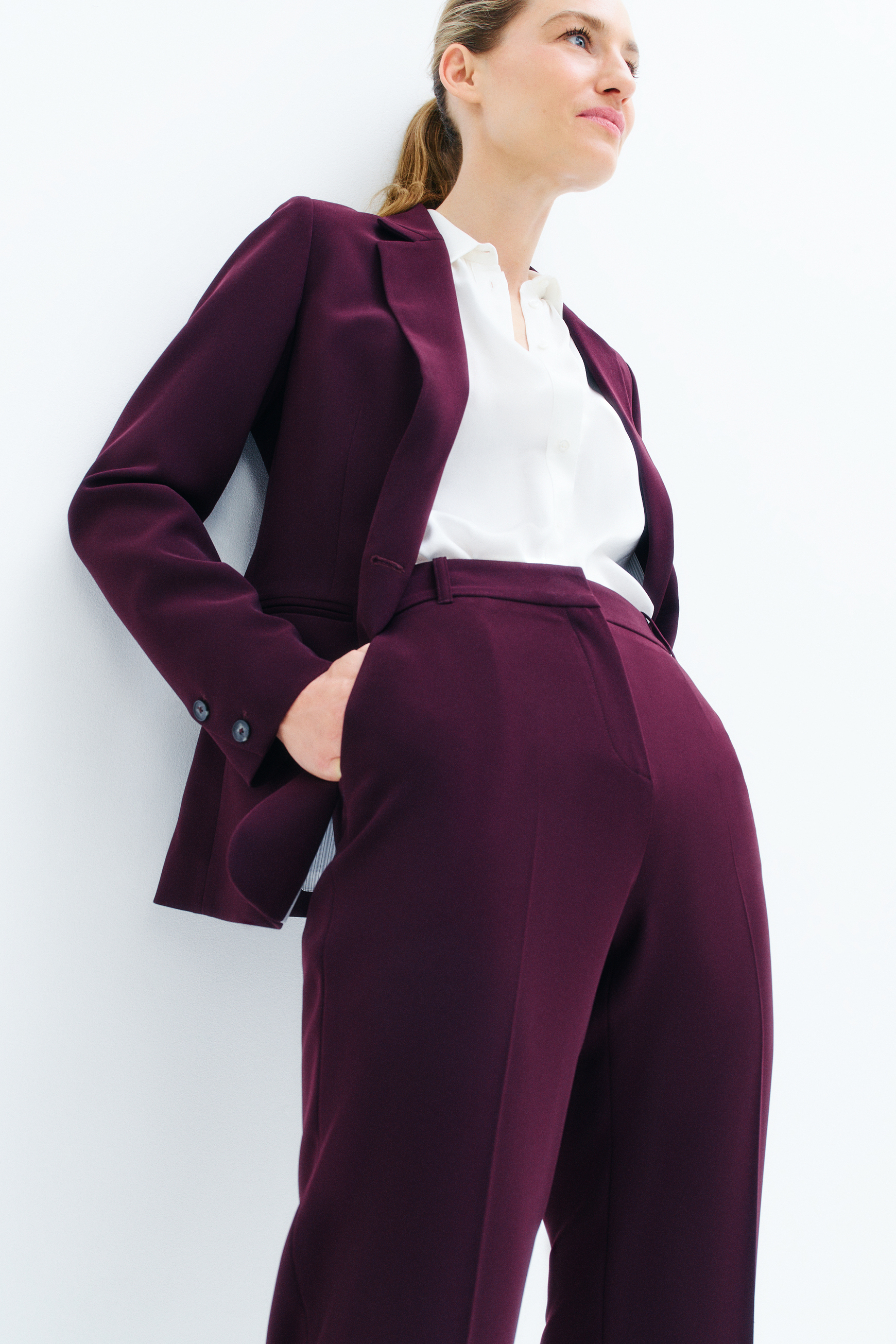 pantalon clement bordeaux femme pantalon clement bordeaux femme