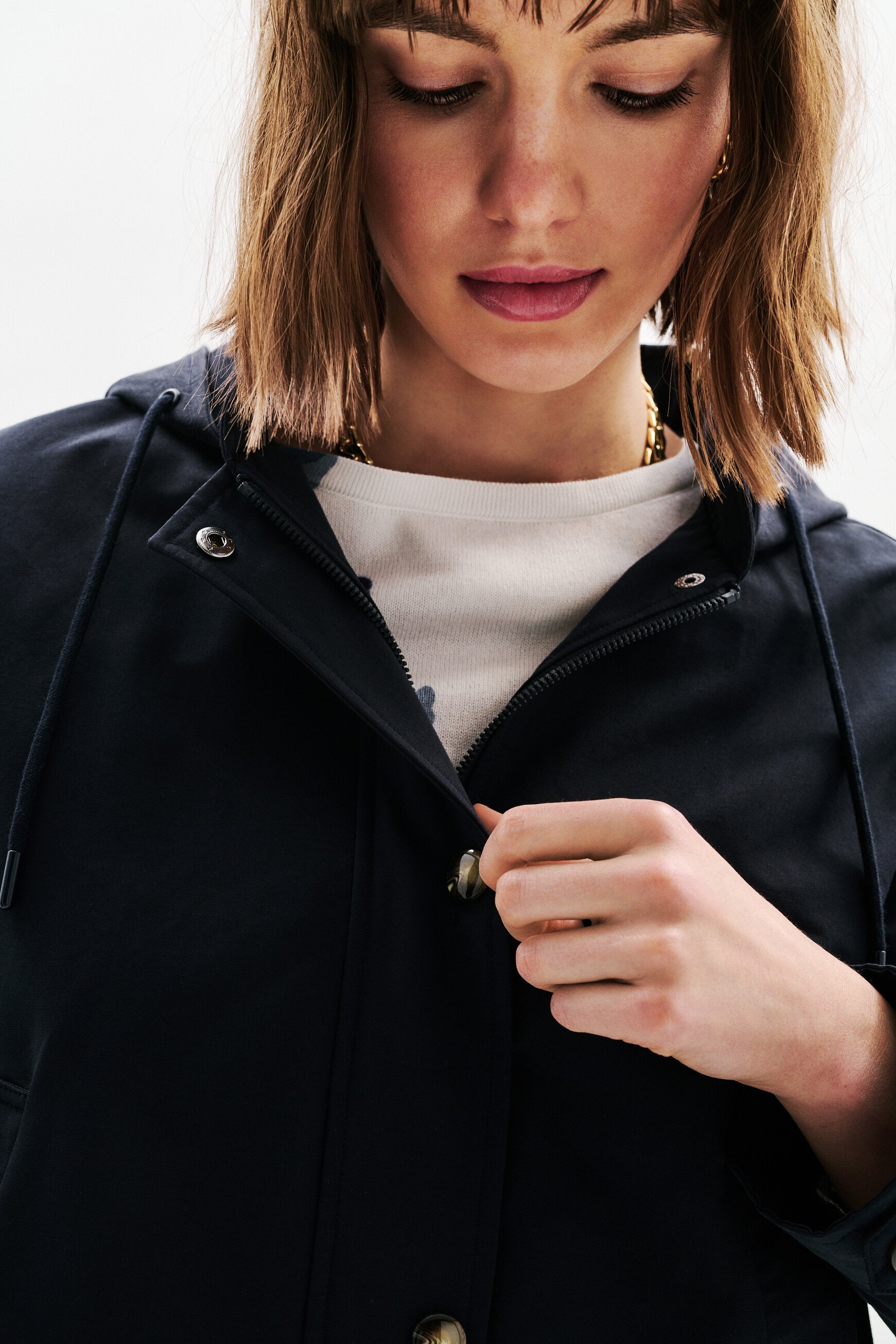 manteau gabriella bleu marine femme Manteau Gabriella bleu marine femme