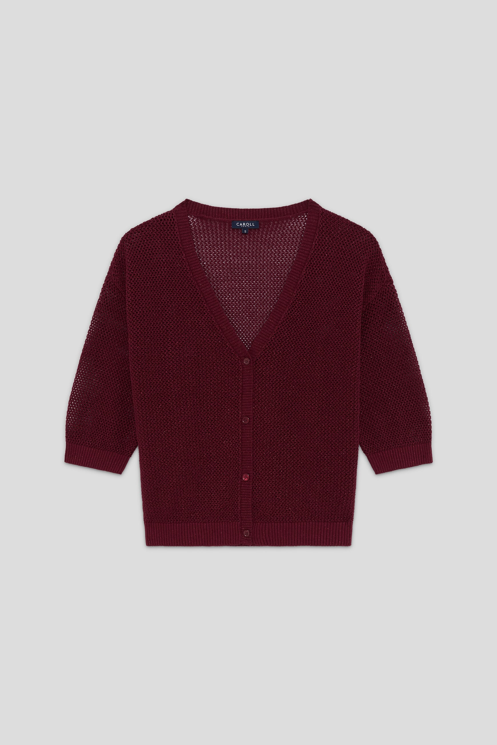 Cardigan Miranda burgundy woman