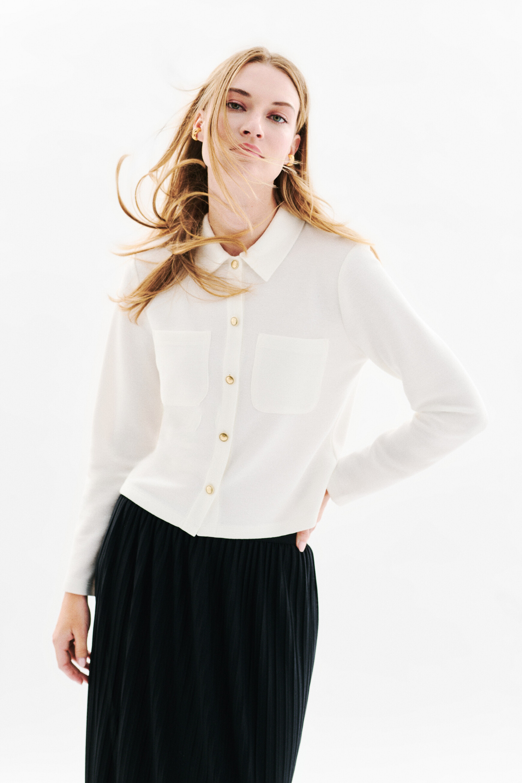 Falda Jam negro mujer