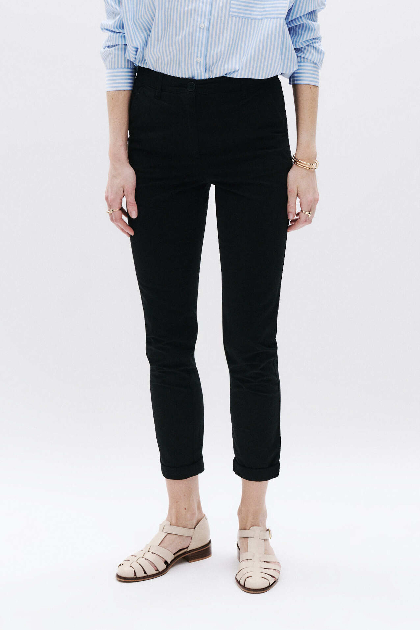 pantalon adelmo noir femme