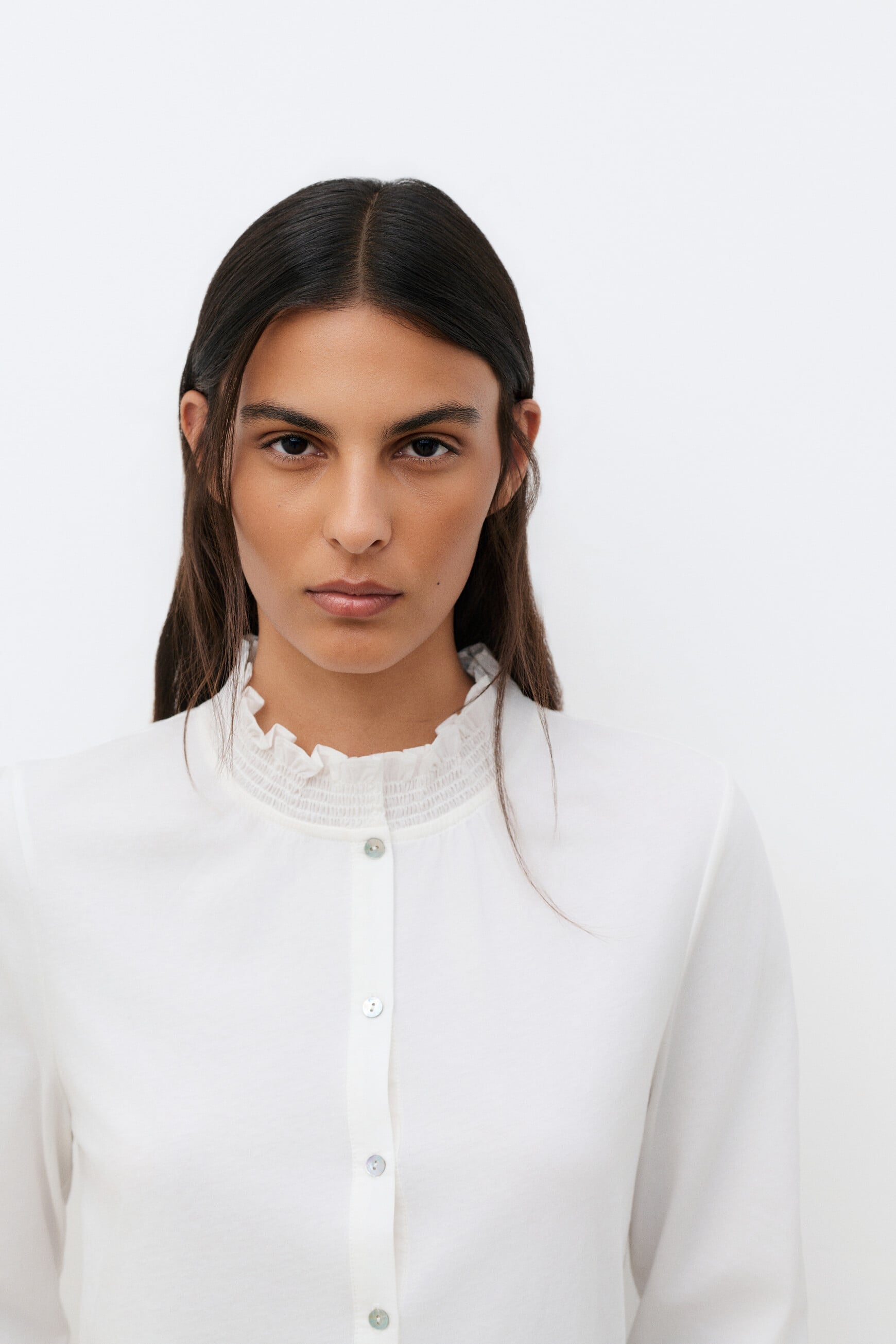 T-shirt Tbeth ecru woman