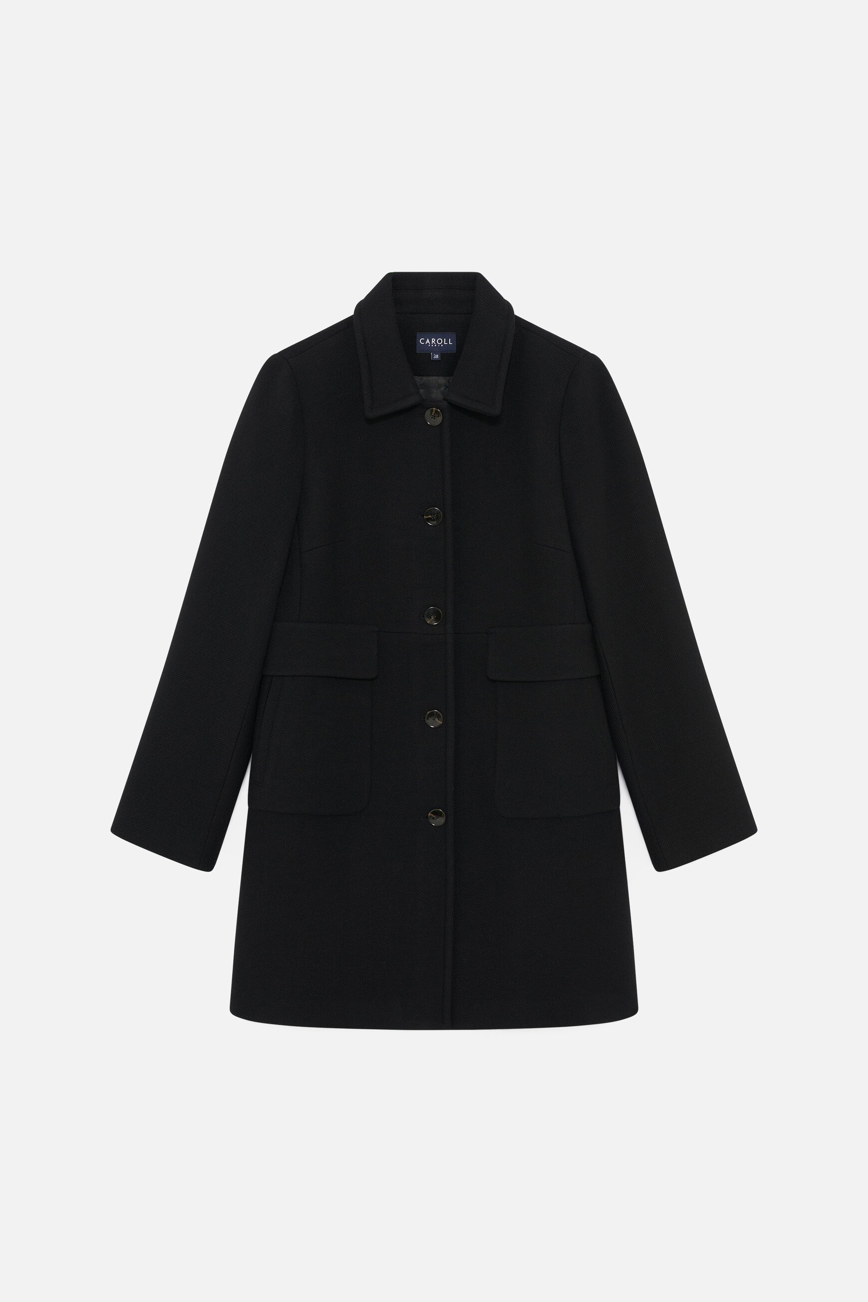 manteau geraldine noir femme Manteau Geraldine noir femme