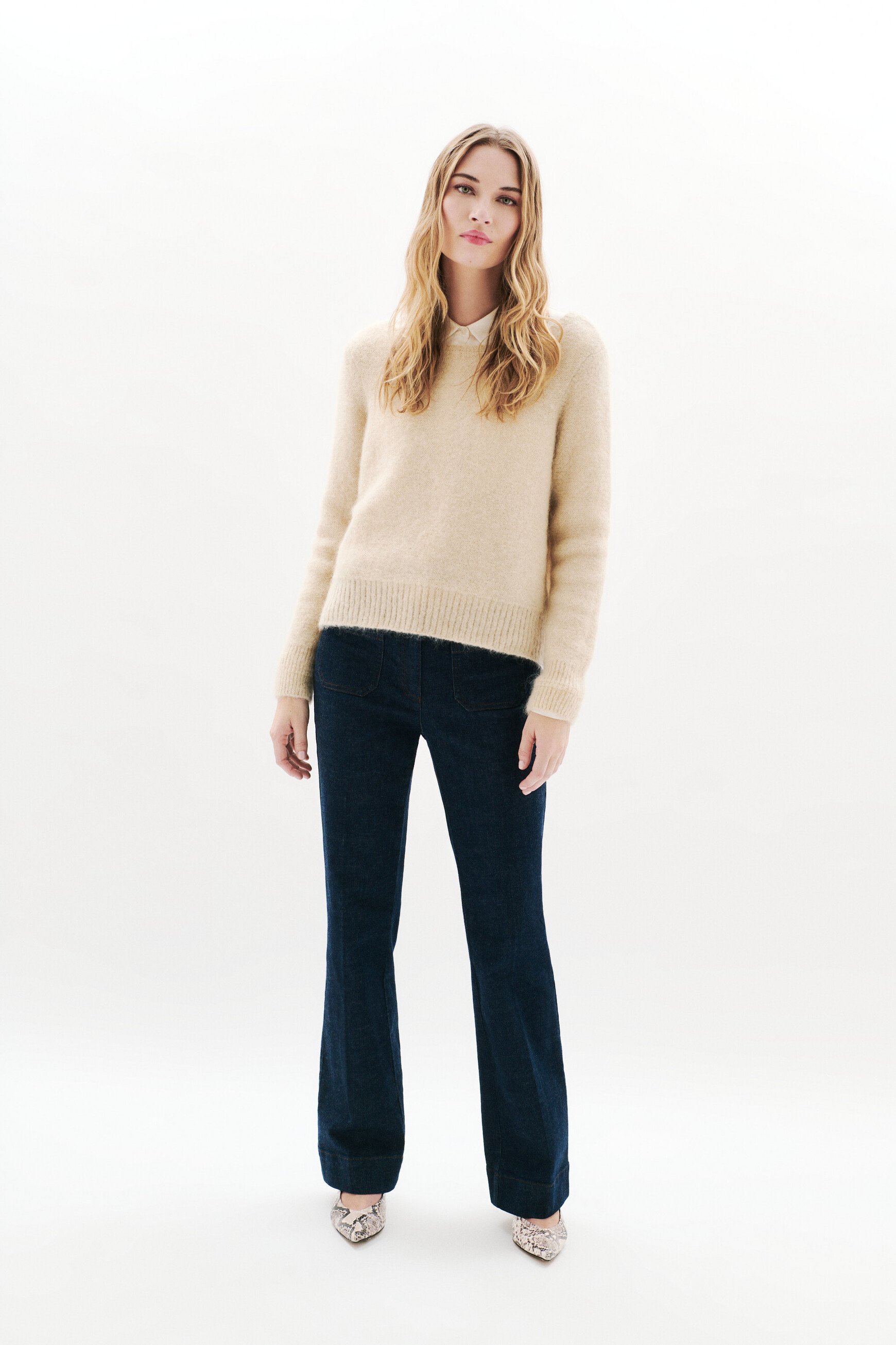 Stephano sweater light grey woman