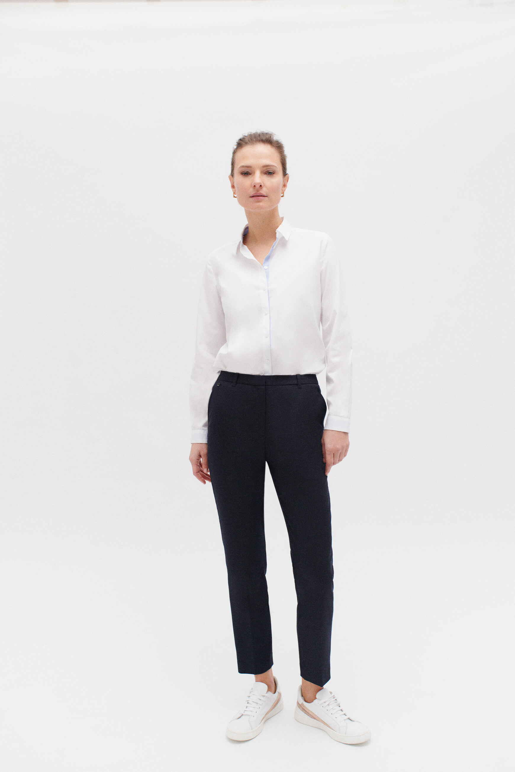 pantalon cesar azul marino mujer Pantalón Cesar azul marino mujer