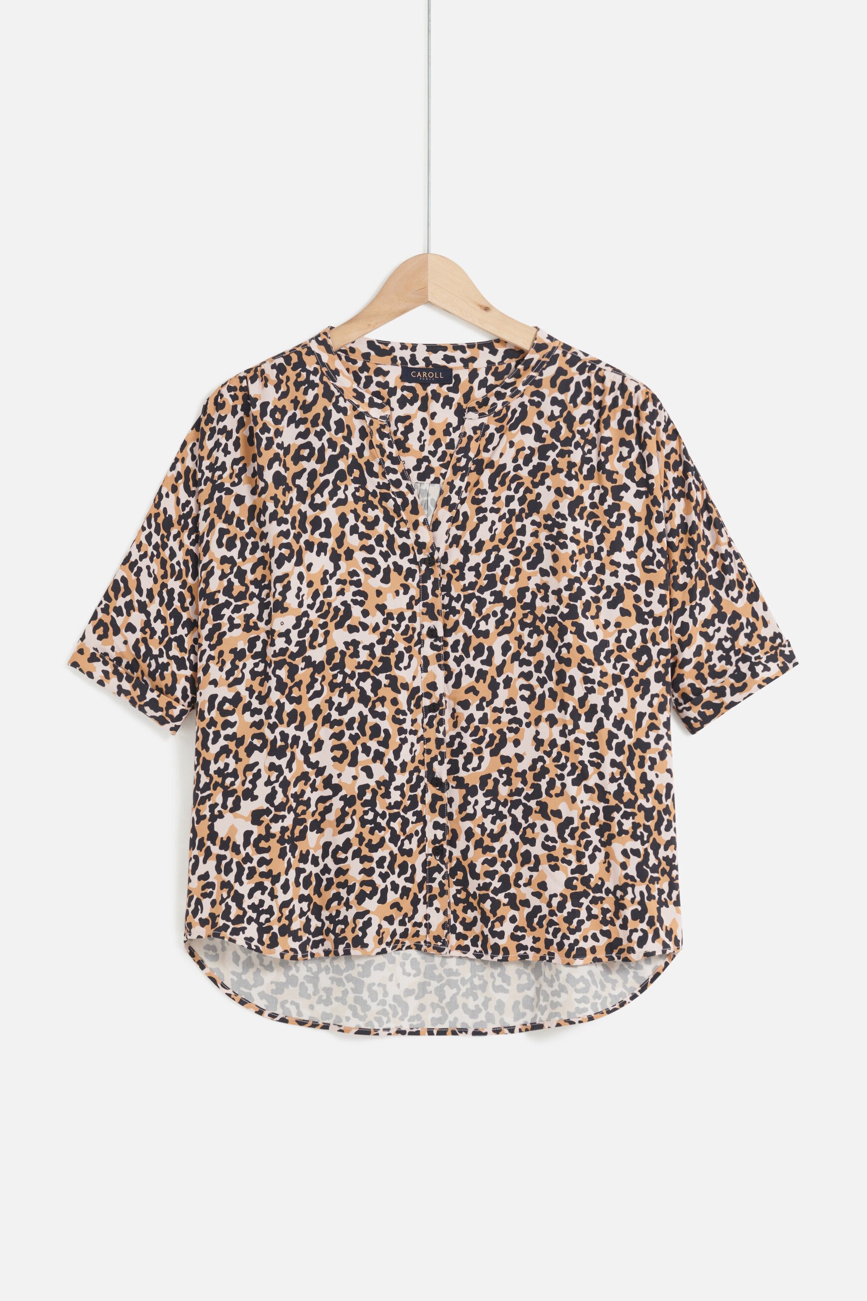 Cado3 shirt cognac brown woman