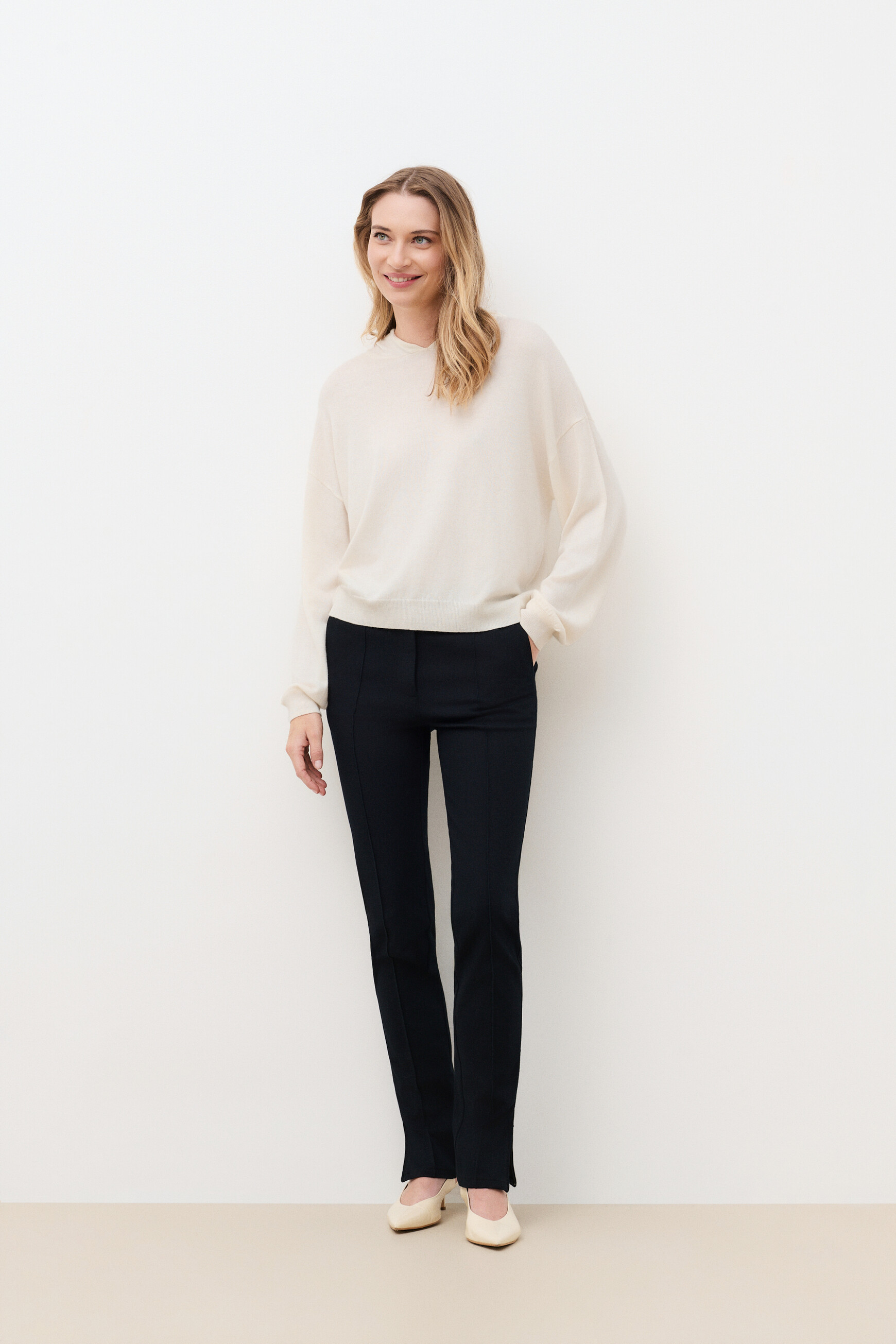 Dustin sweater ecru woman